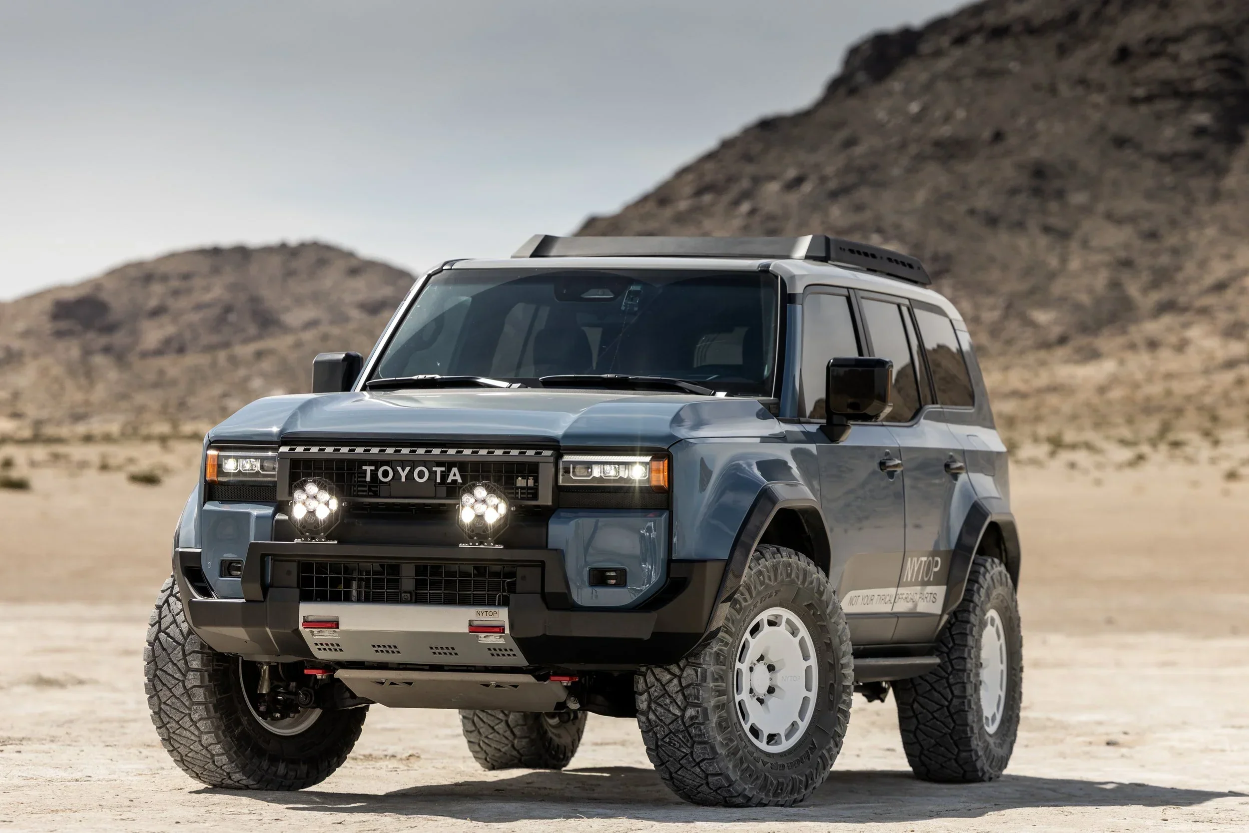 Nytop Front Hybrid Bumper Bull Bar for Land Cruiser (2024-2026) - Image 13