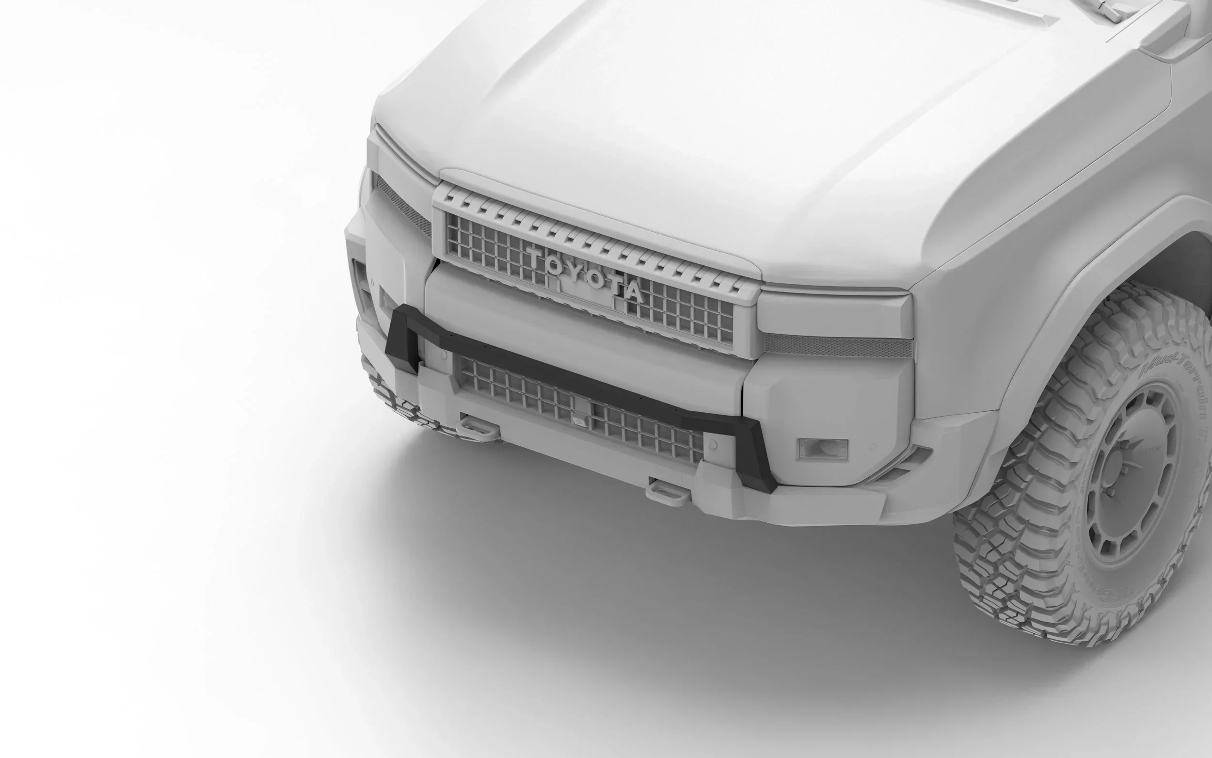 Nytop Front Hybrid Bumper Bull Bar for Land Cruiser (2024-2026) - Image 20