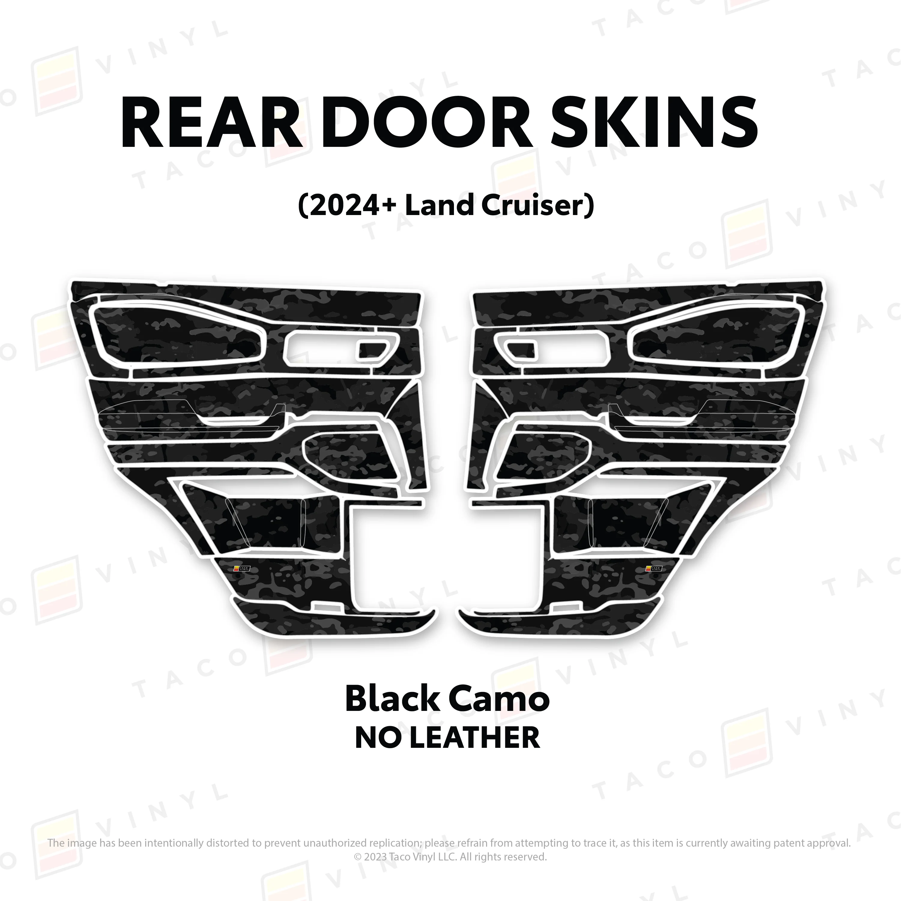 Taco Vinyl Door Skins for Land Cruiser 250 (2024-2026) - Image 100