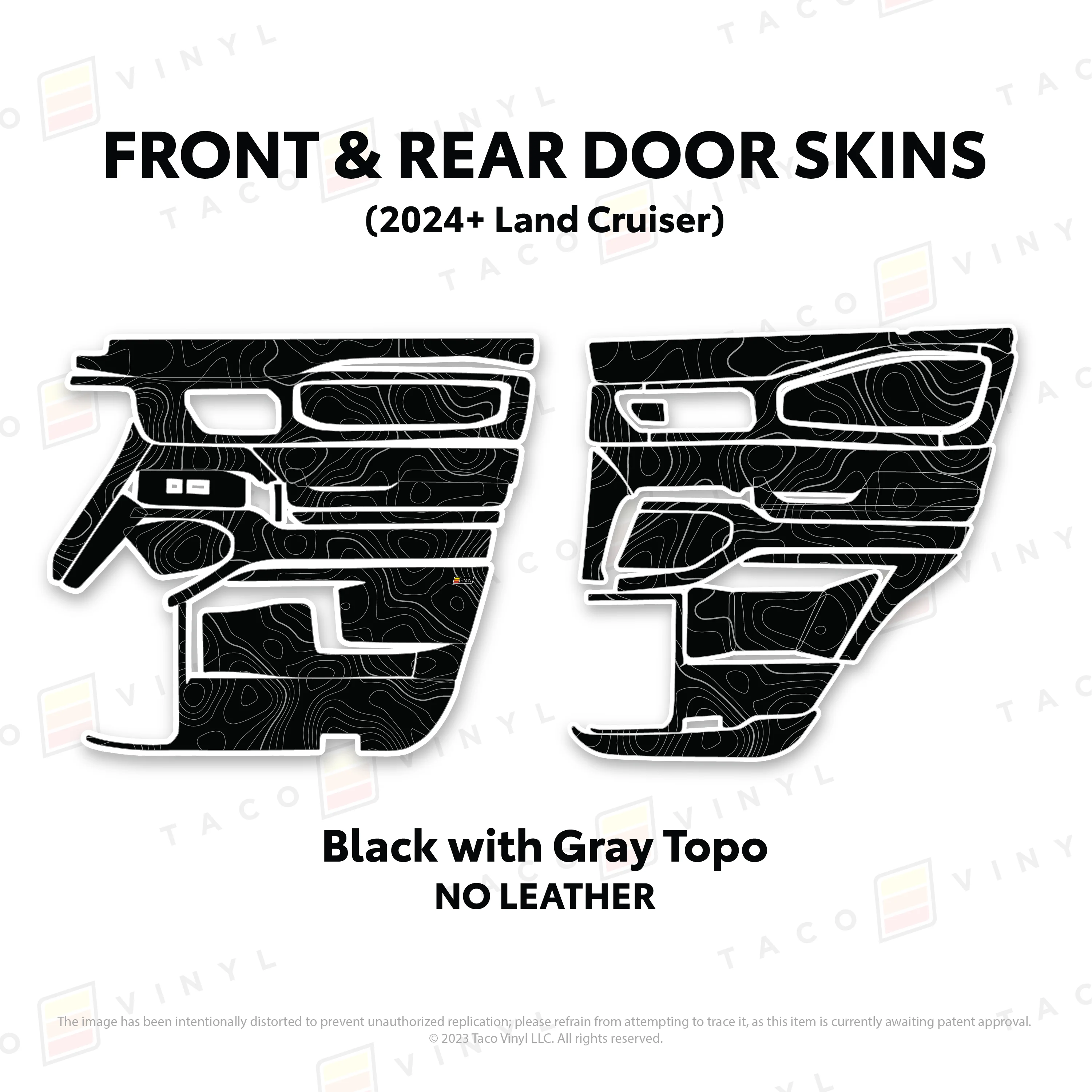 Taco Vinyl Door Skins for Land Cruiser 250 (2024-2026) - Image 102