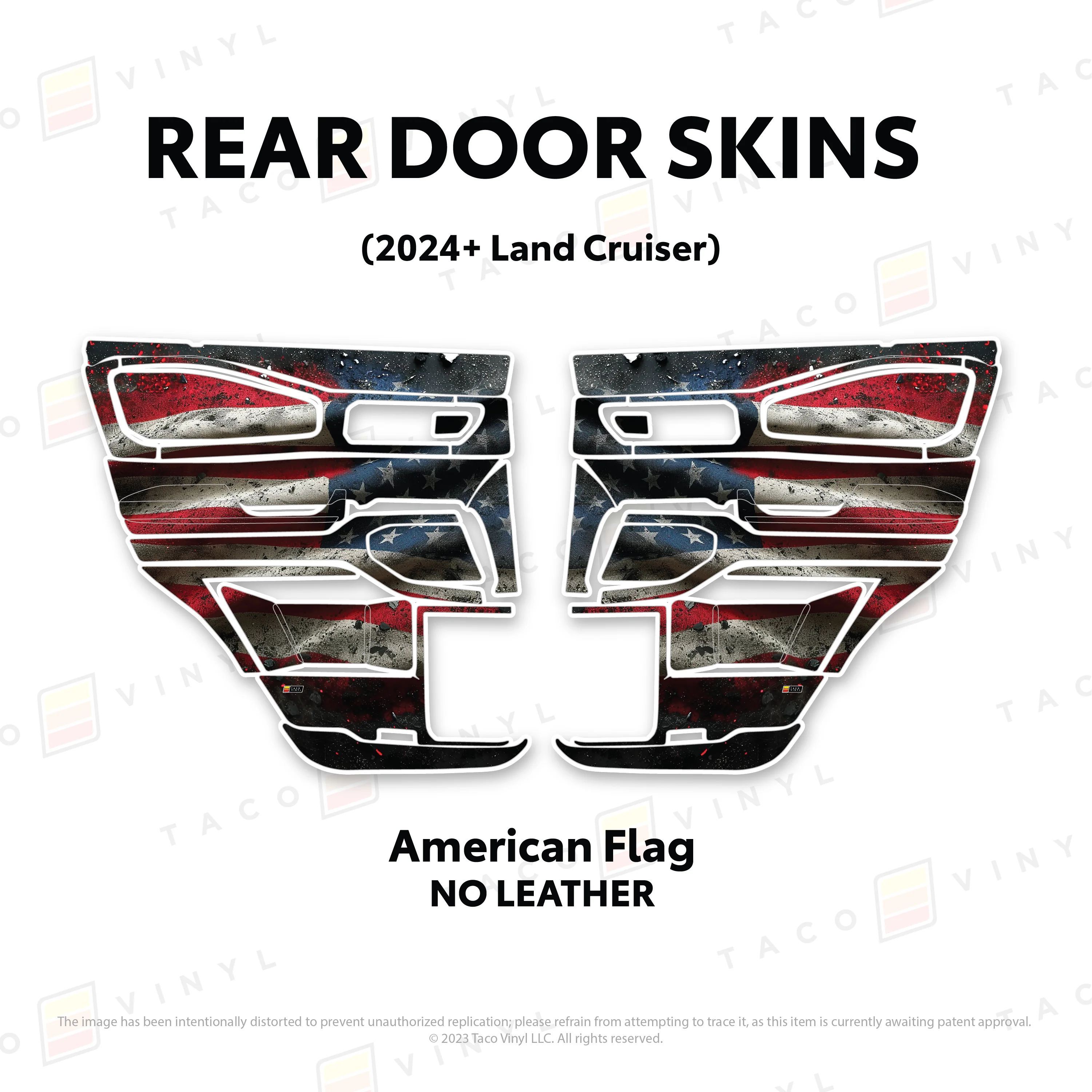 Taco Vinyl Door Skins for Land Cruiser 250 (2024-2026) - Image 119