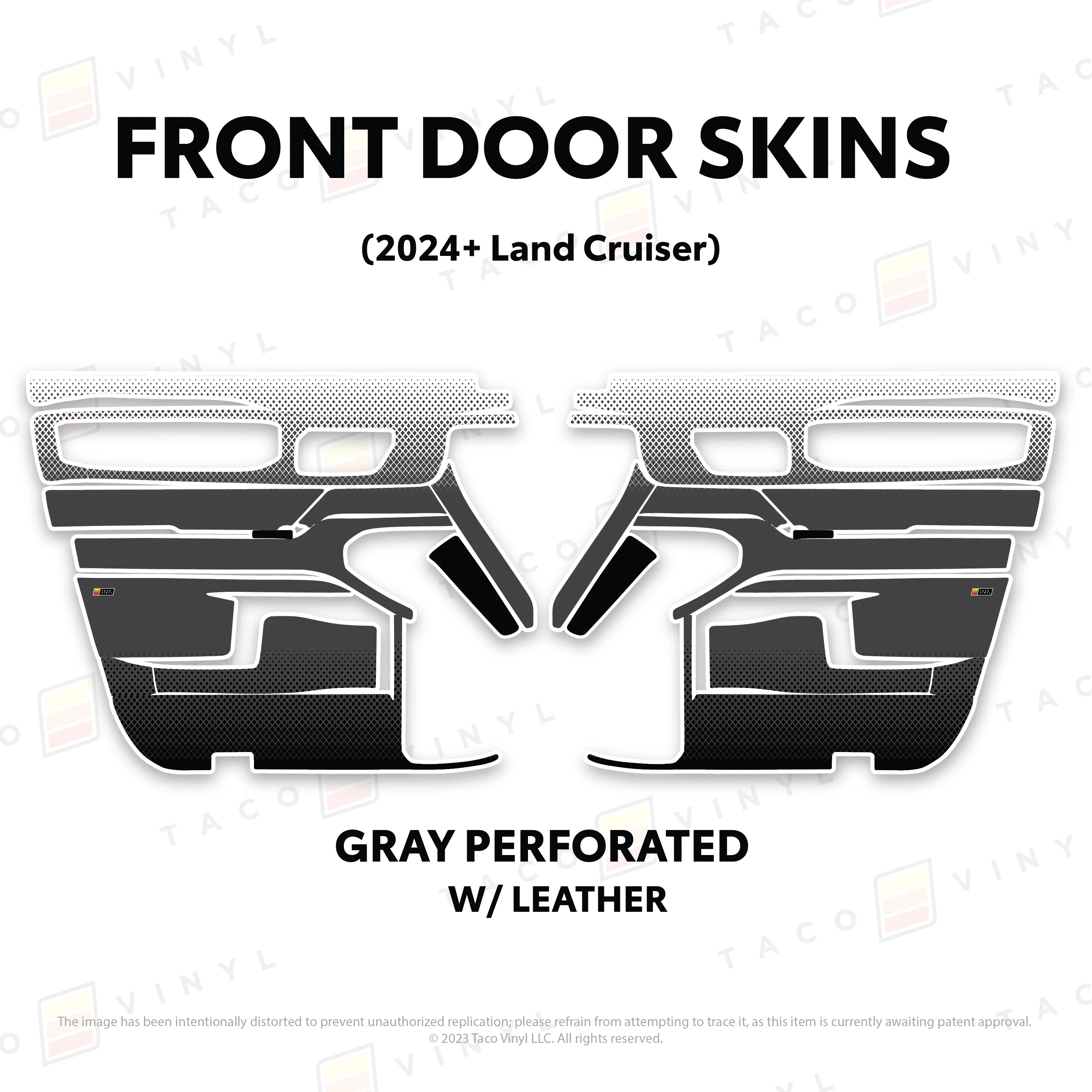 Taco Vinyl Door Skins for Land Cruiser 250 (2024-2026) - Image 29