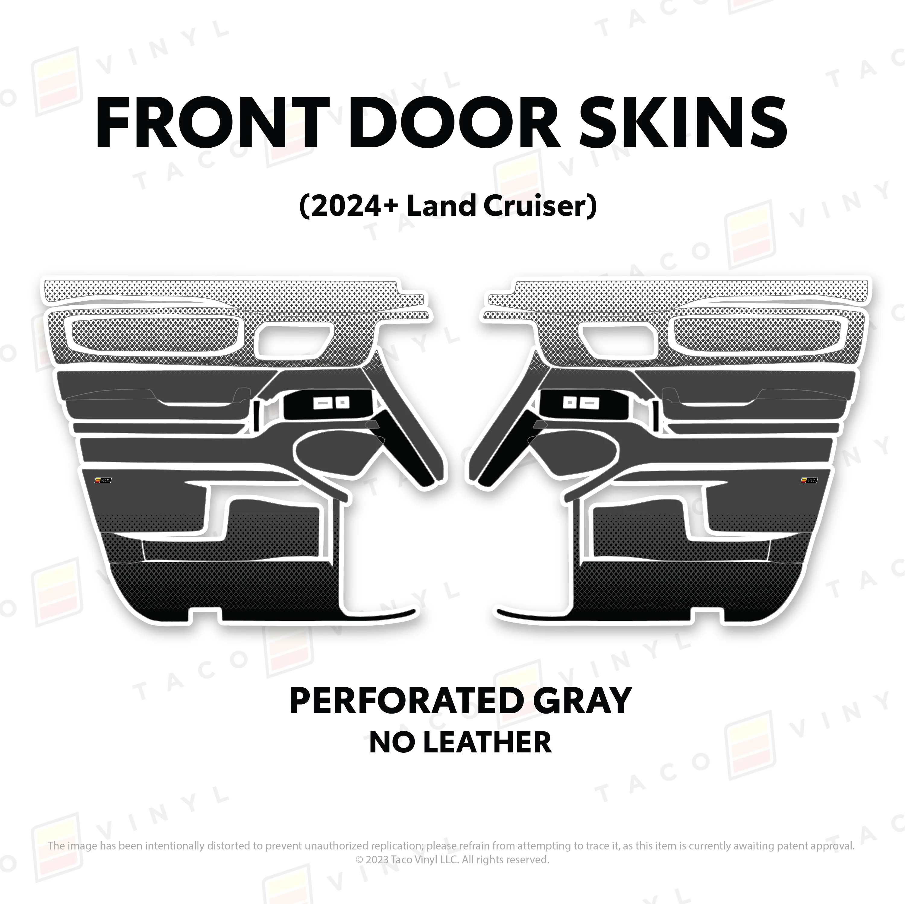 Taco Vinyl Door Skins for Land Cruiser 250 (2024-2026) - Image 31