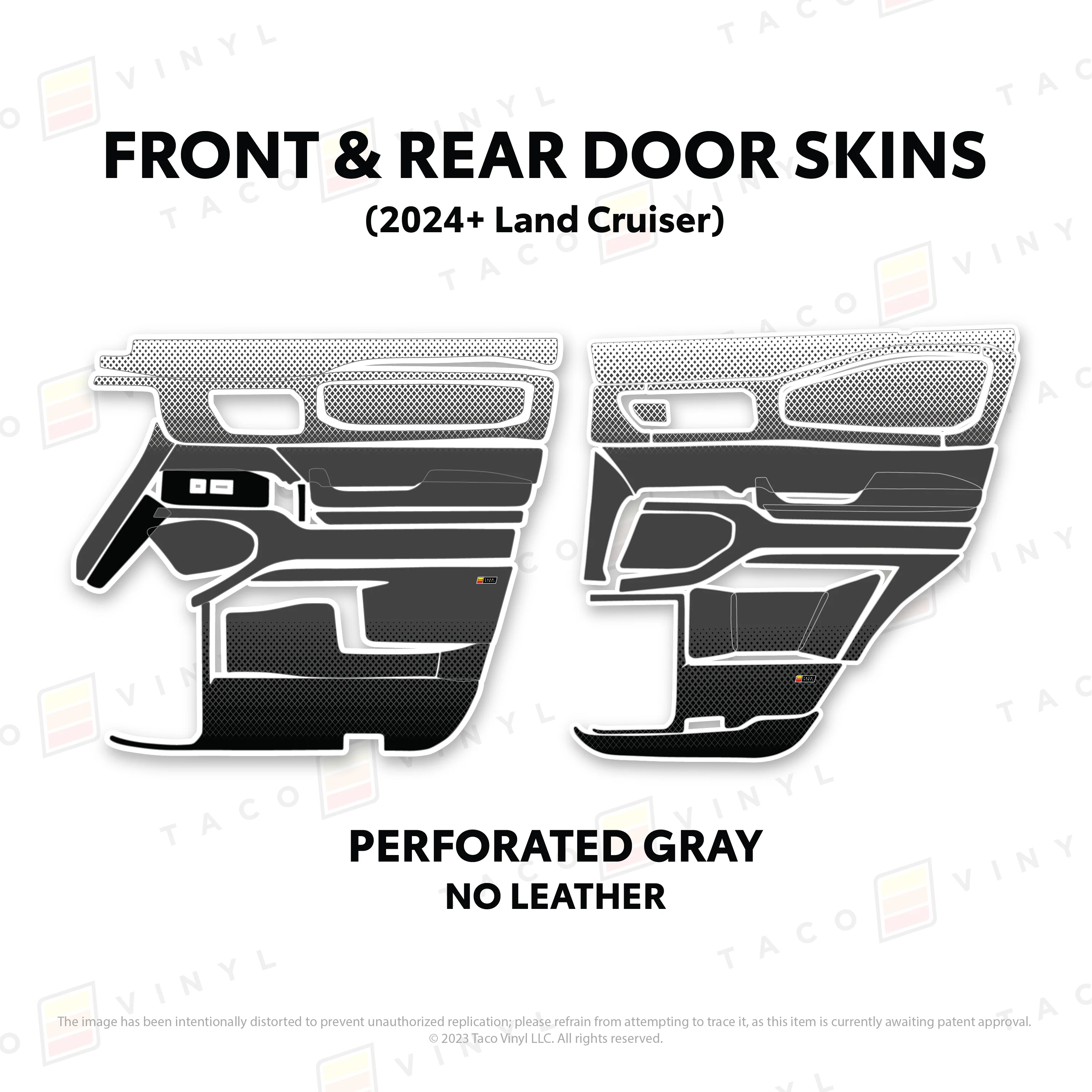 Taco Vinyl Door Skins for Land Cruiser 250 (2024-2026) - Image 34