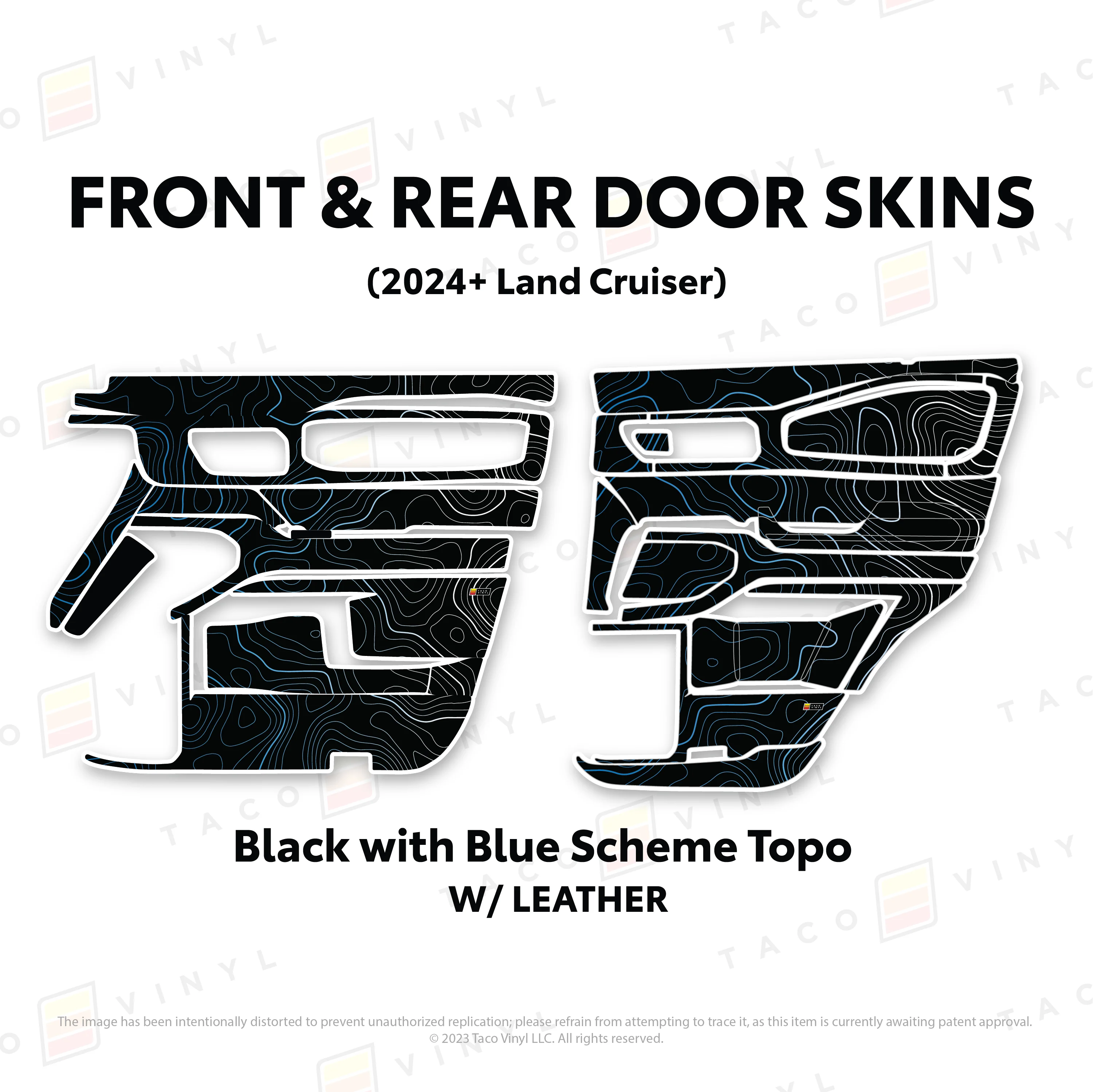 Taco Vinyl Door Skins for Land Cruiser 250 (2024-2026) - Image 50