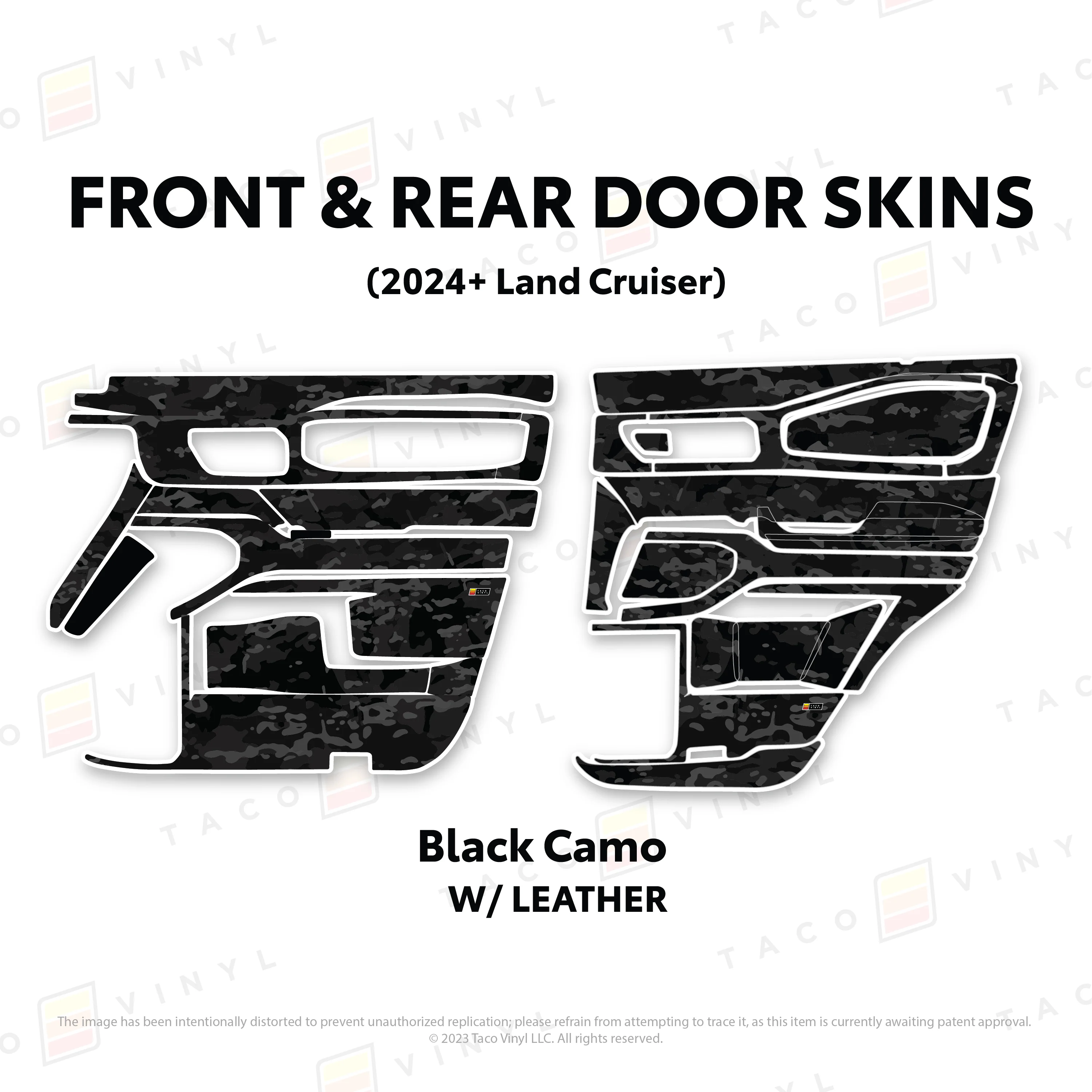 Taco Vinyl Door Skins for Land Cruiser 250 (2024-2026) - Image 55