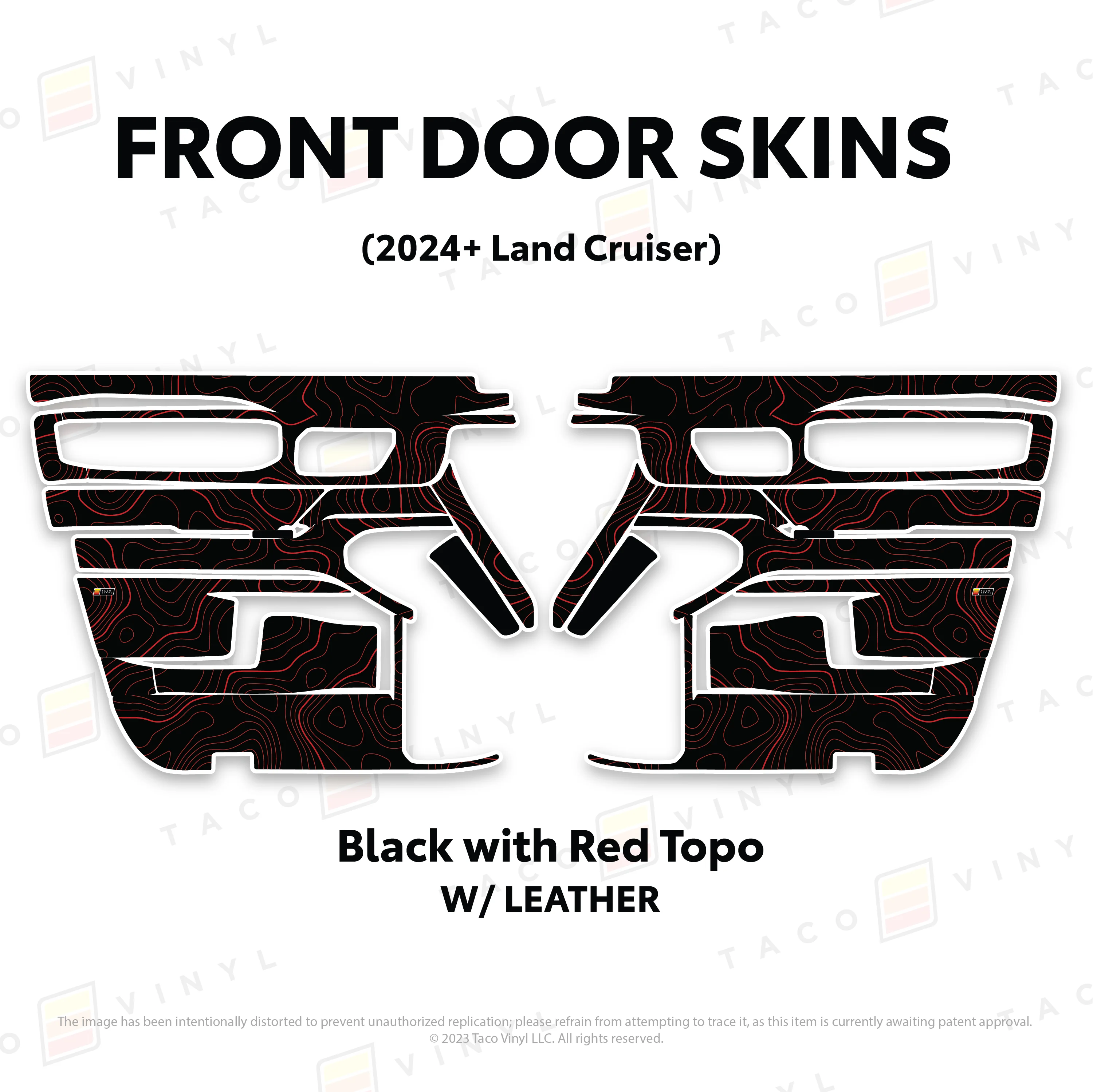 Taco Vinyl Door Skins for Land Cruiser 250 (2024-2026) - Image 62