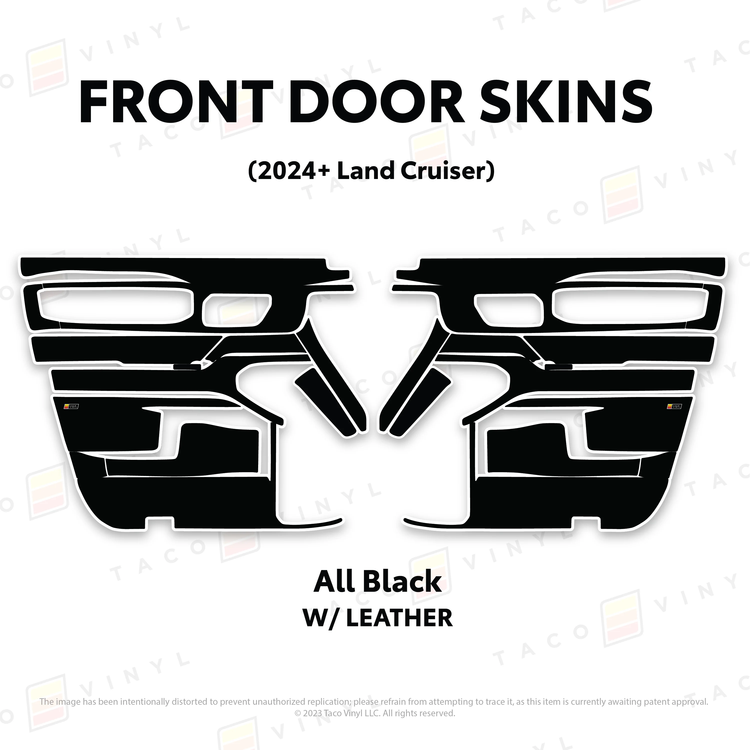 Taco Vinyl Door Skins for Land Cruiser 250 (2024-2026) - Image 63