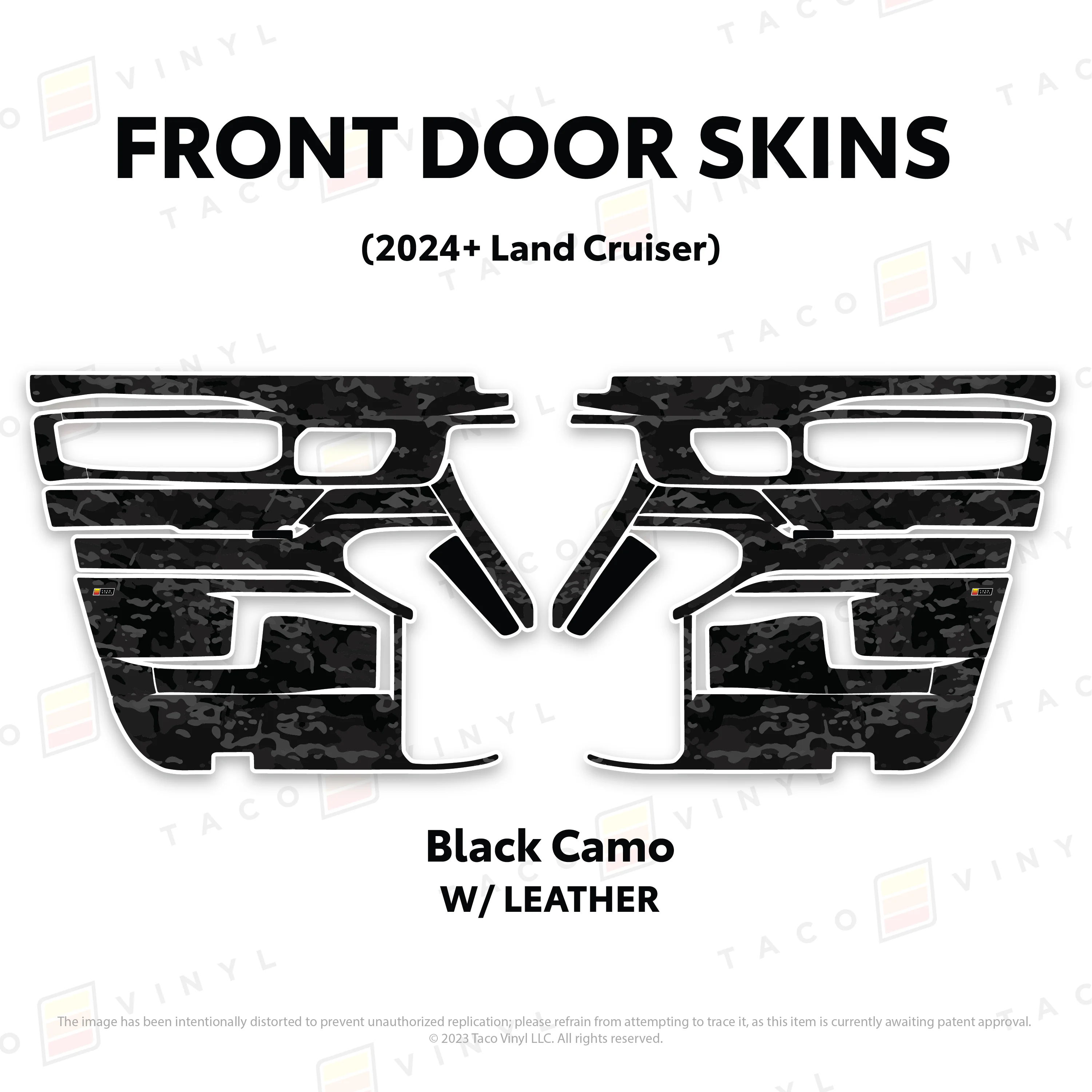 Taco Vinyl Door Skins for Land Cruiser 250 (2024-2026) - Image 64