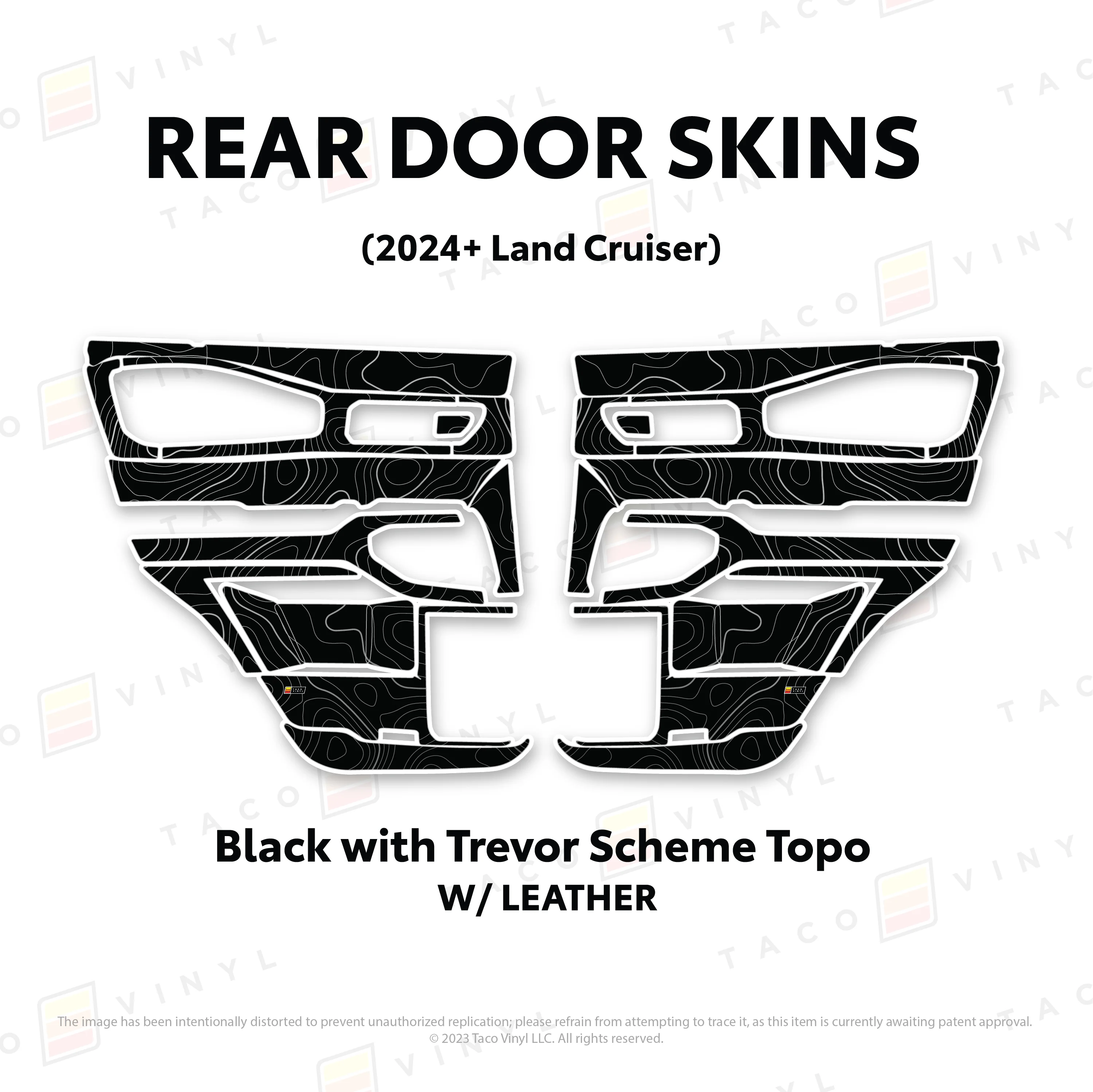 Taco Vinyl Door Skins for Land Cruiser 250 (2024-2026) - Image 71