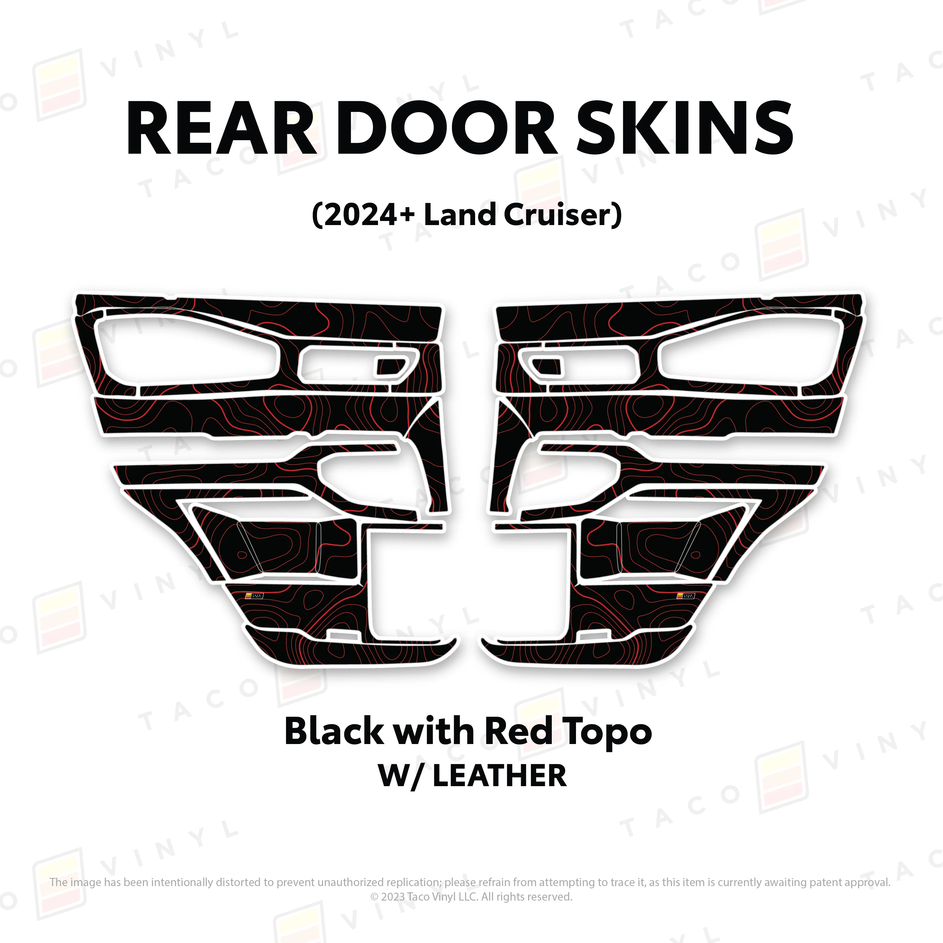 Taco Vinyl Door Skins for Land Cruiser 250 (2024-2026) - Image 72