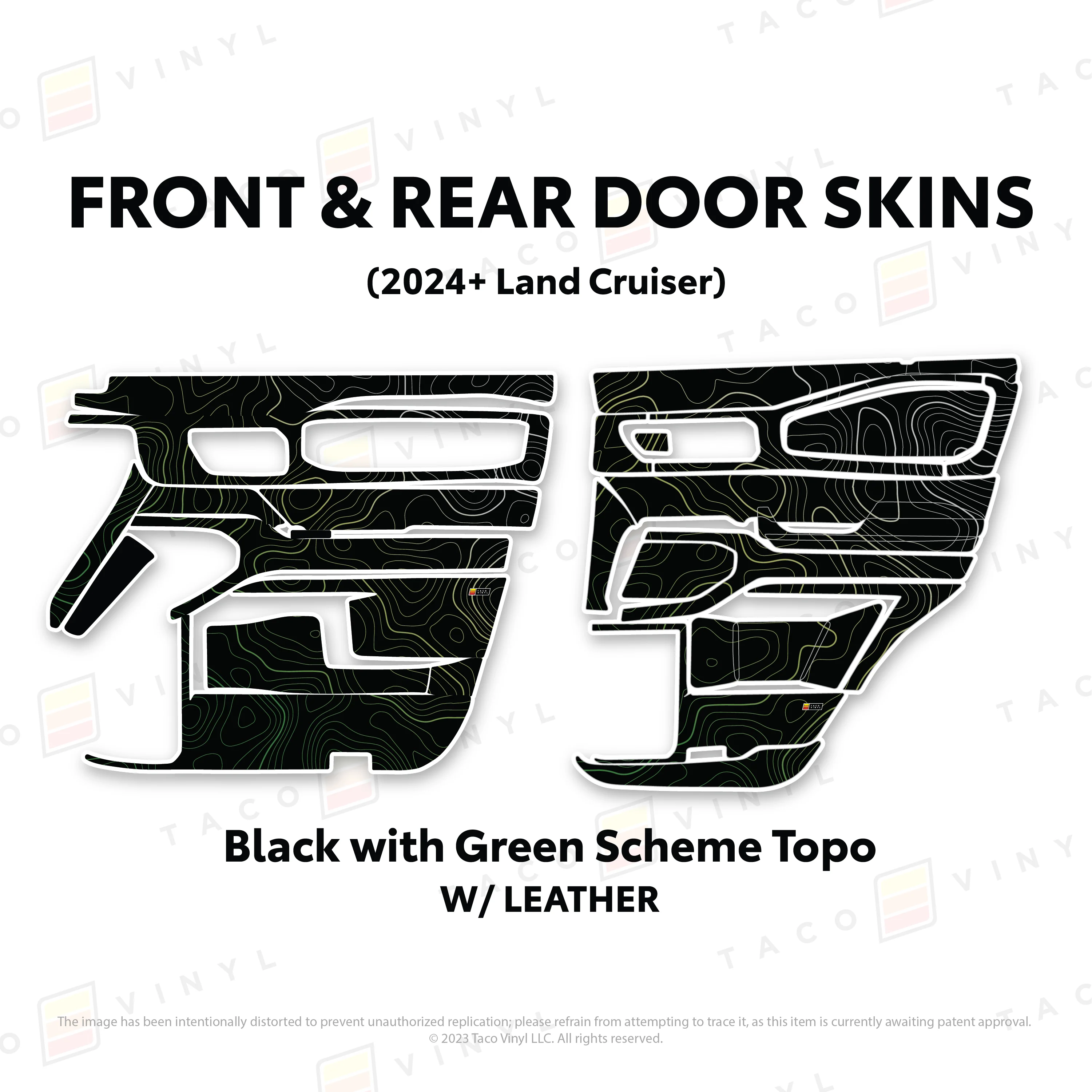 Taco Vinyl Door Skins for Land Cruiser 250 (2024-2026) - Image 77