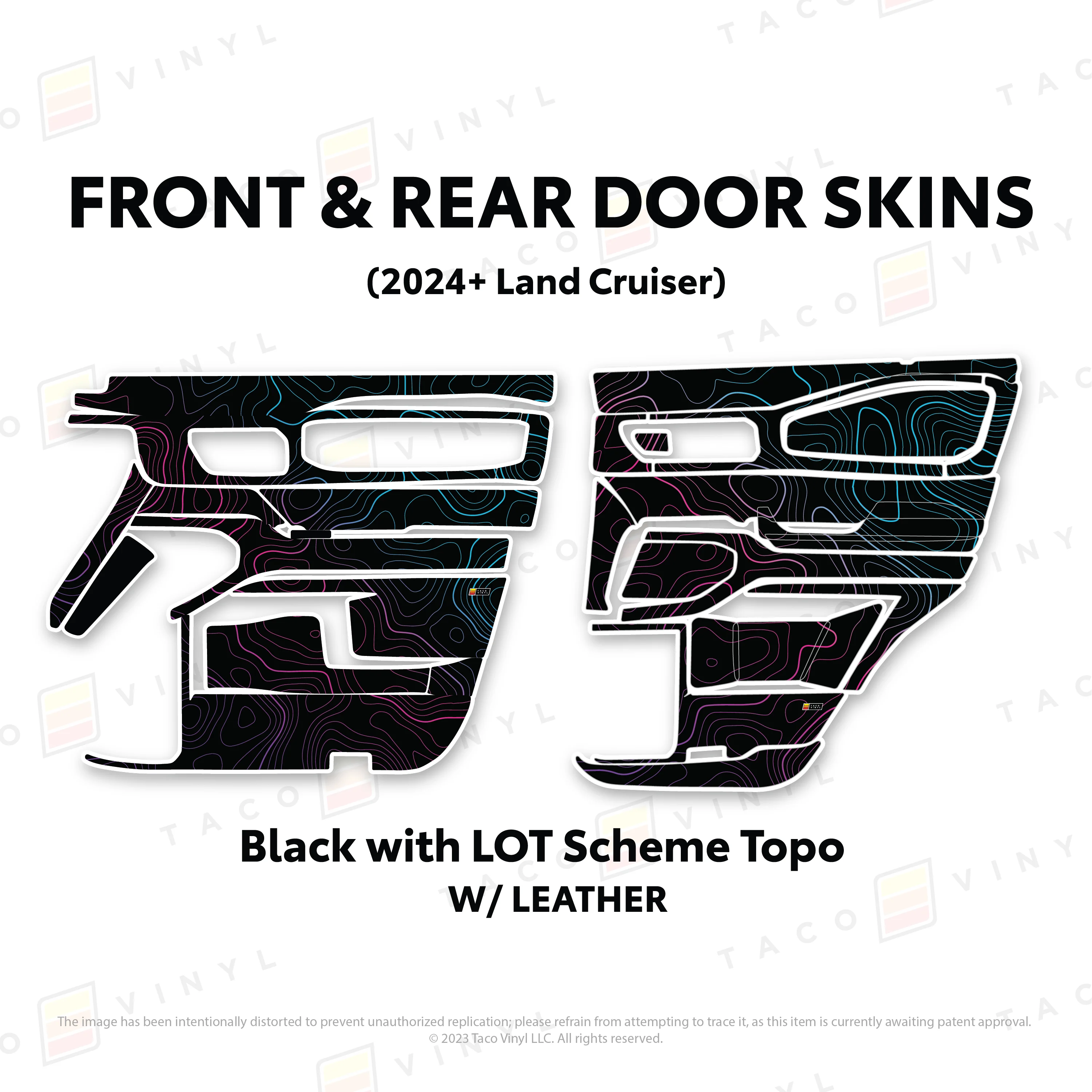 Taco Vinyl Door Skins for Land Cruiser 250 (2024-2026) - Image 79