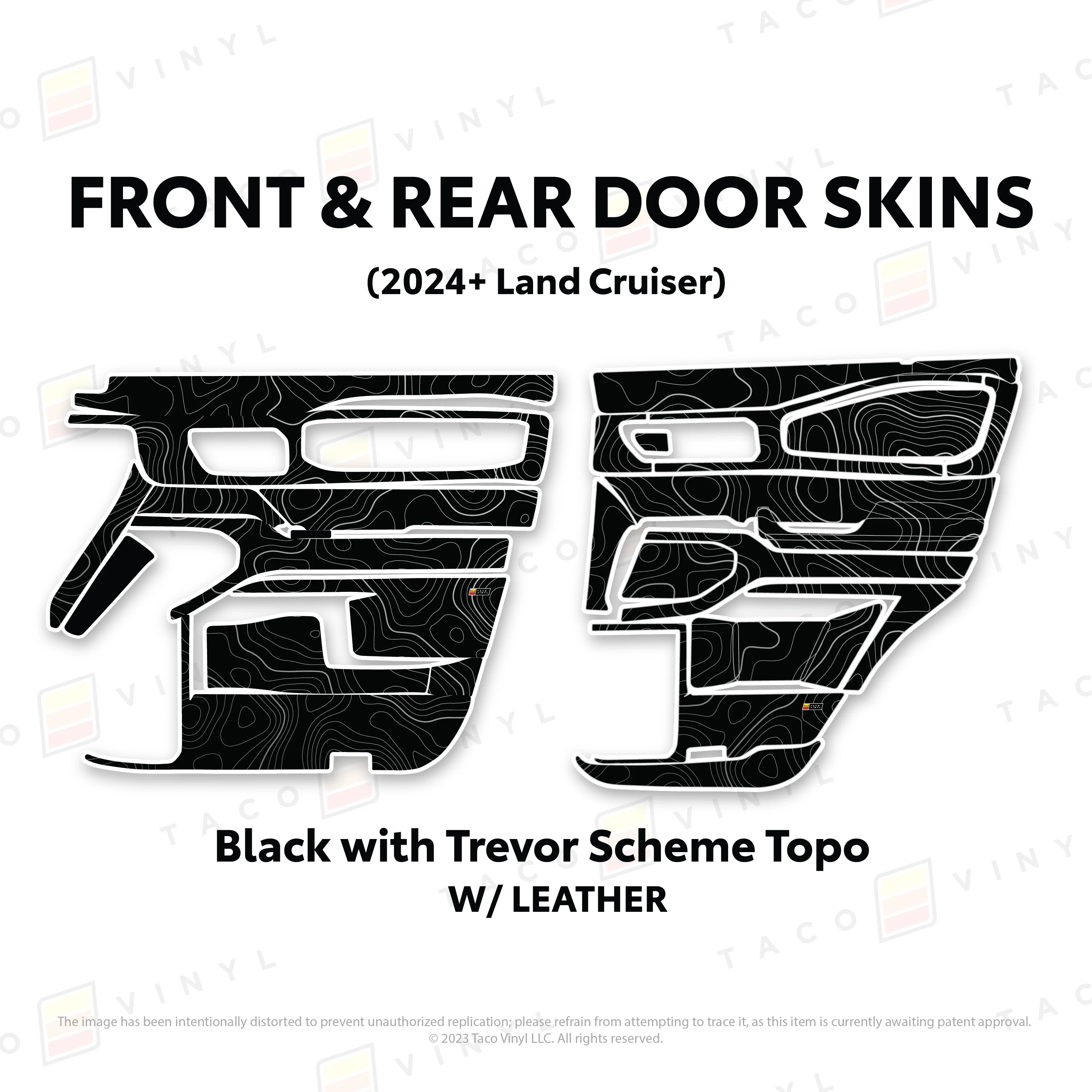 Taco Vinyl Door Skins for Land Cruiser 250 (2024-2026) - Image 80