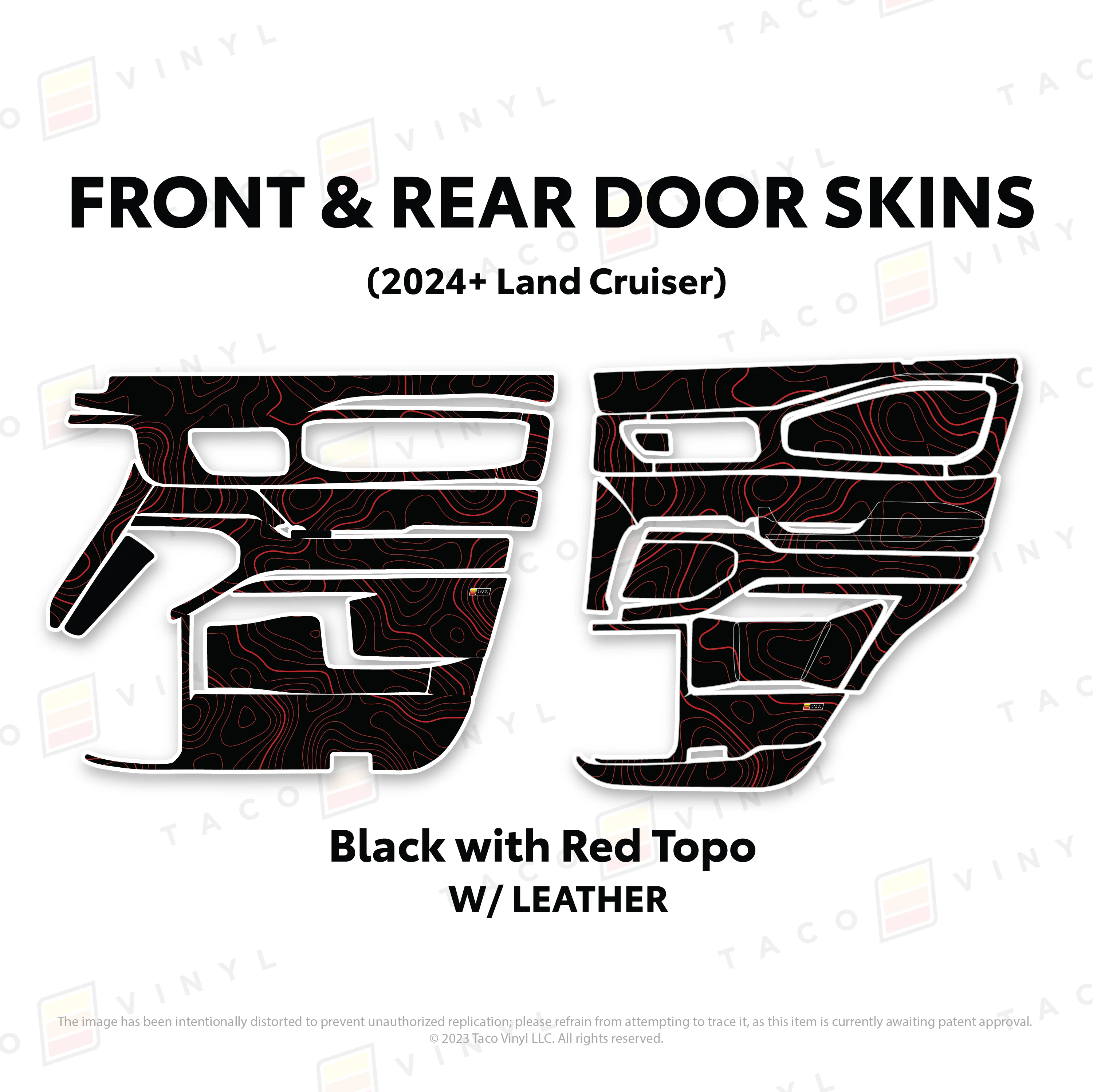 Taco Vinyl Door Skins for Land Cruiser 250 (2024-2026) - Image 81