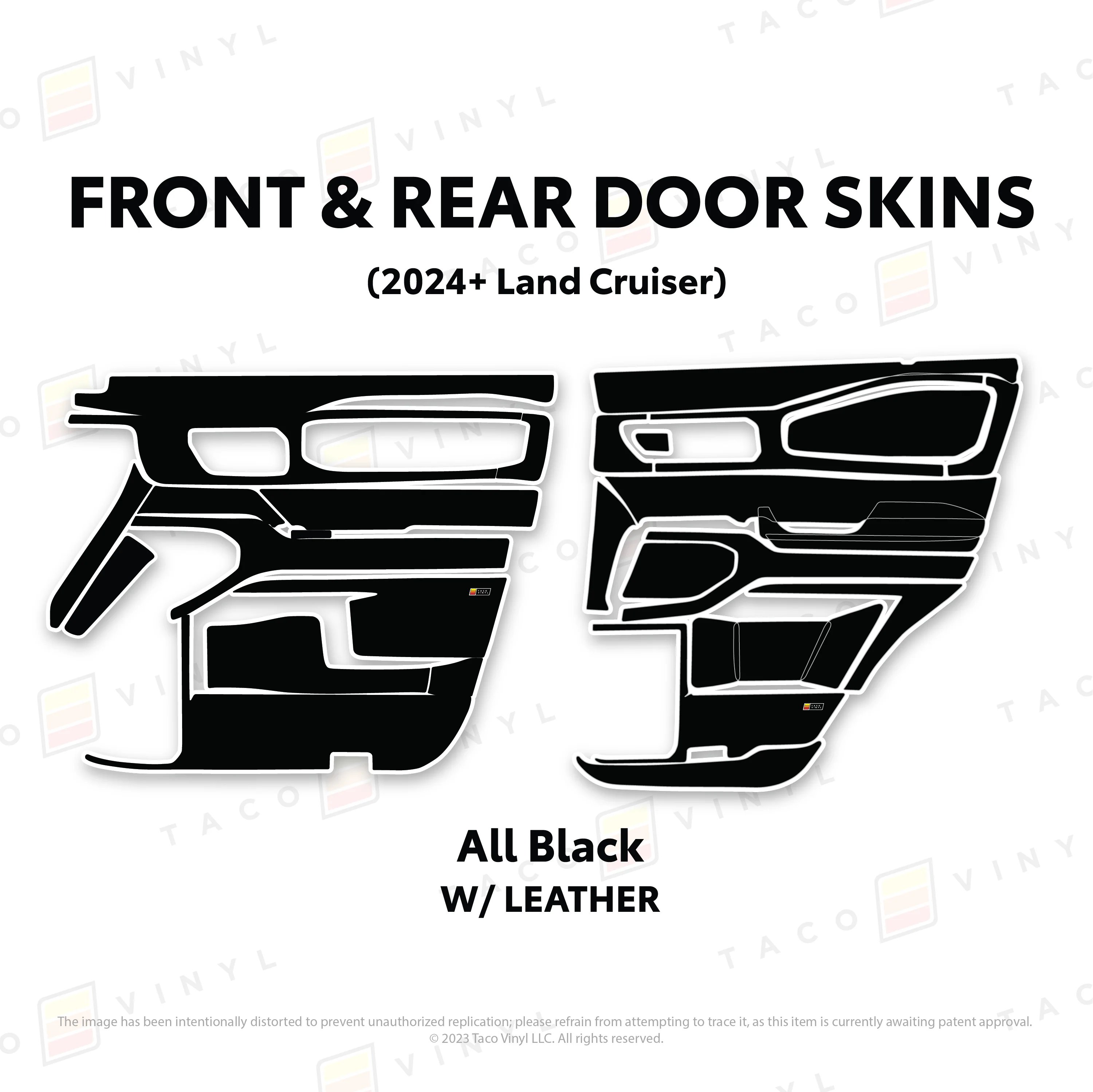 Taco Vinyl Door Skins for Land Cruiser 250 (2024-2026) - Image 82