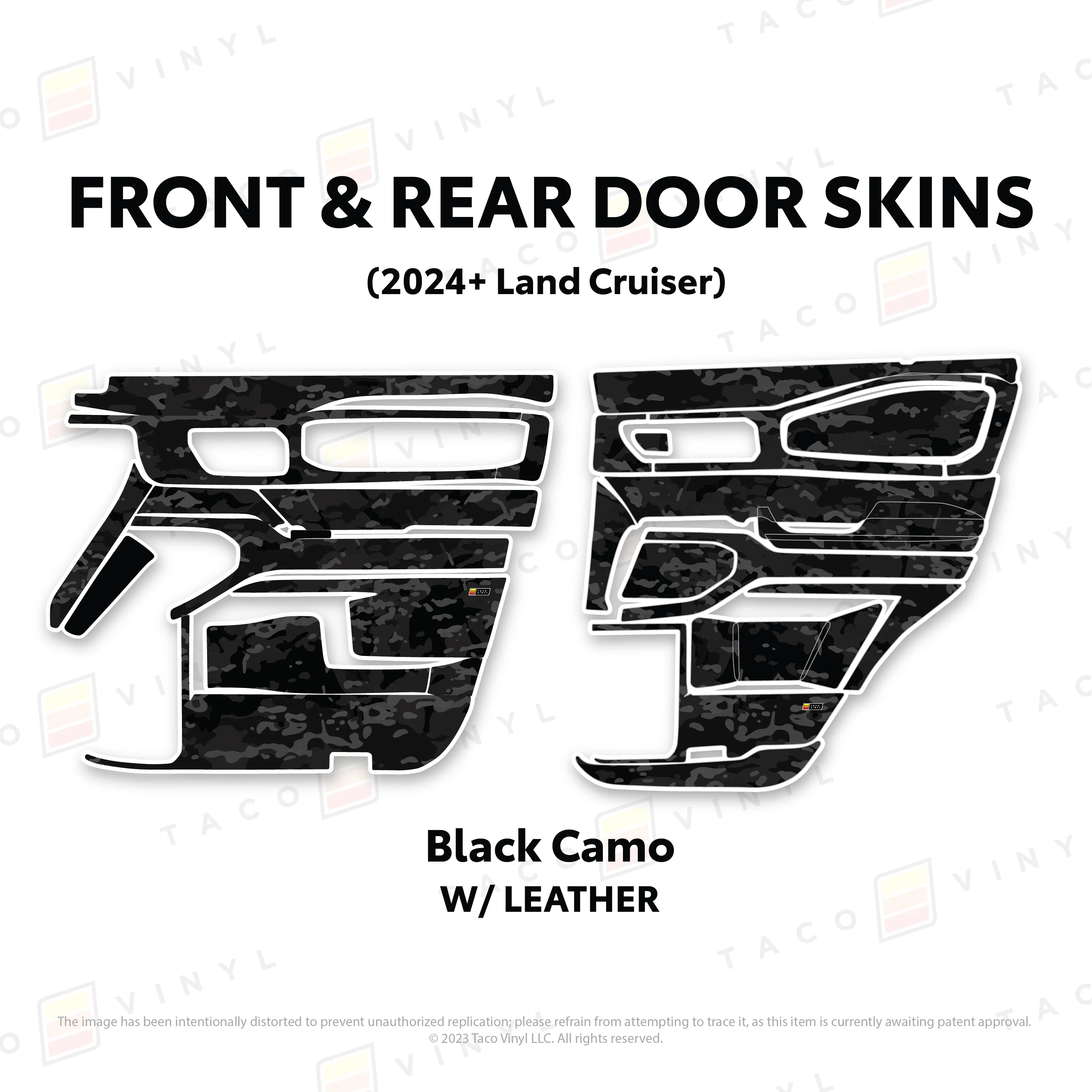 Taco Vinyl Door Skins for Land Cruiser 250 (2024-2026) - Image 83