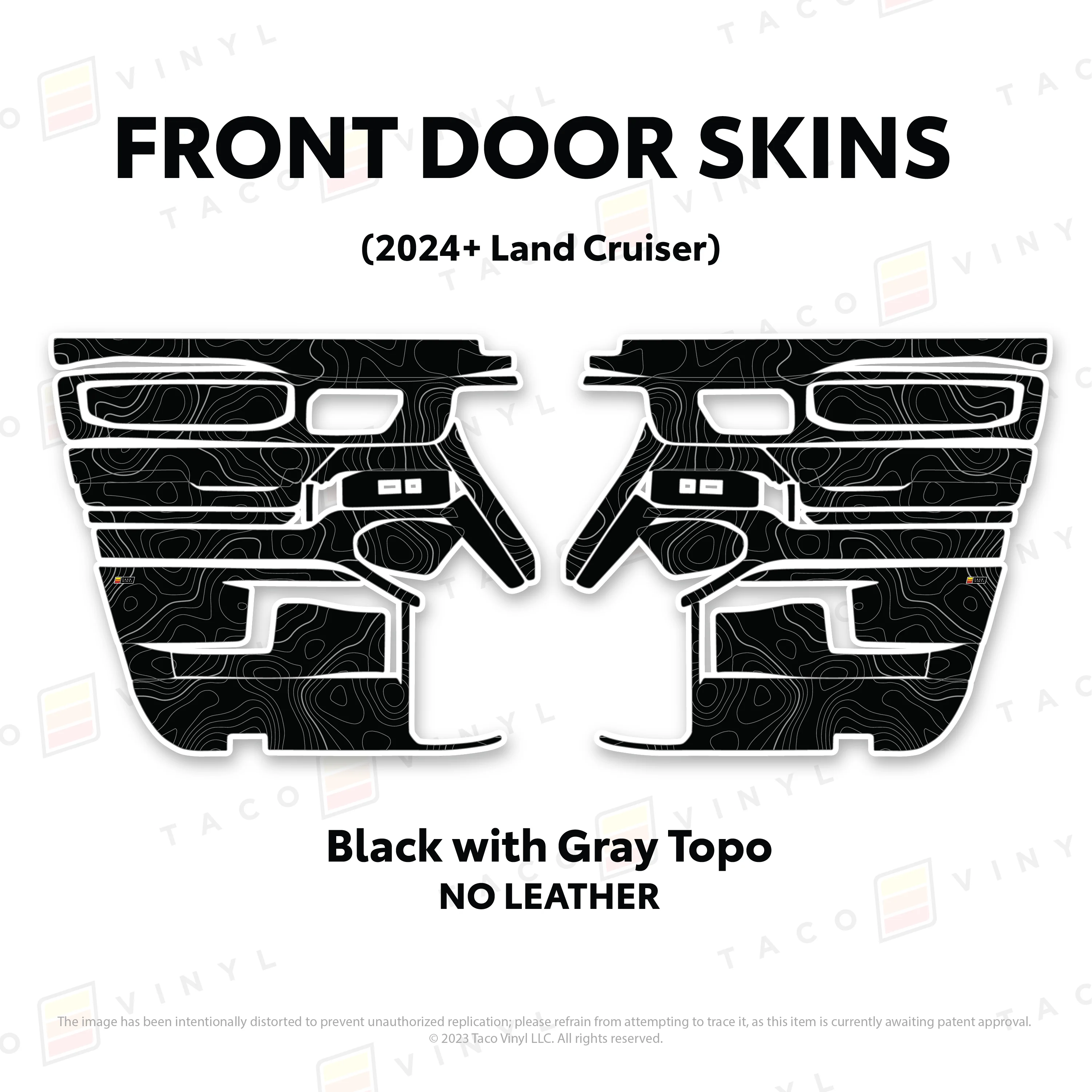 Taco Vinyl Door Skins for Land Cruiser 250 (2024-2026) - Image 85
