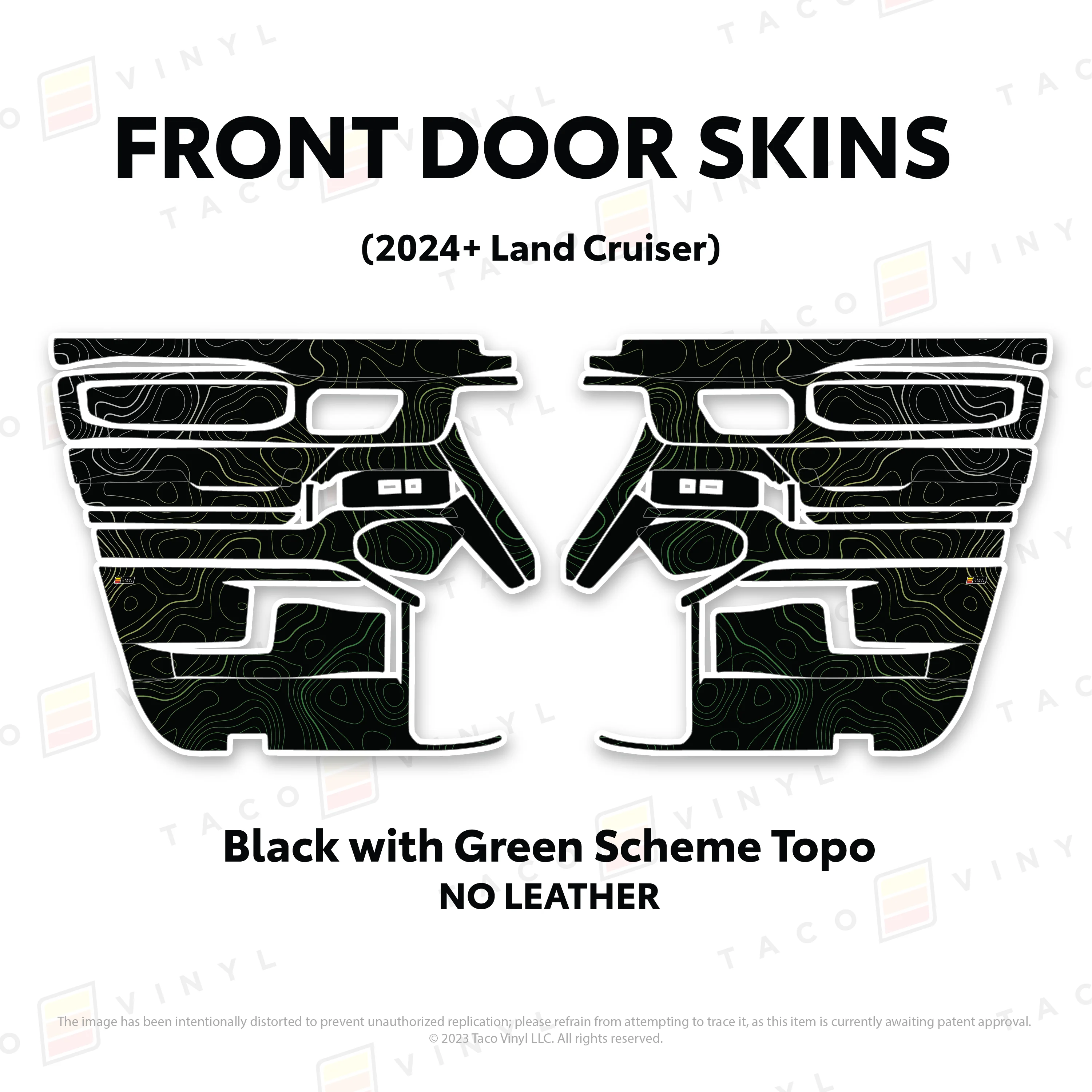 Taco Vinyl Door Skins for Land Cruiser 250 (2024-2026) - Image 86