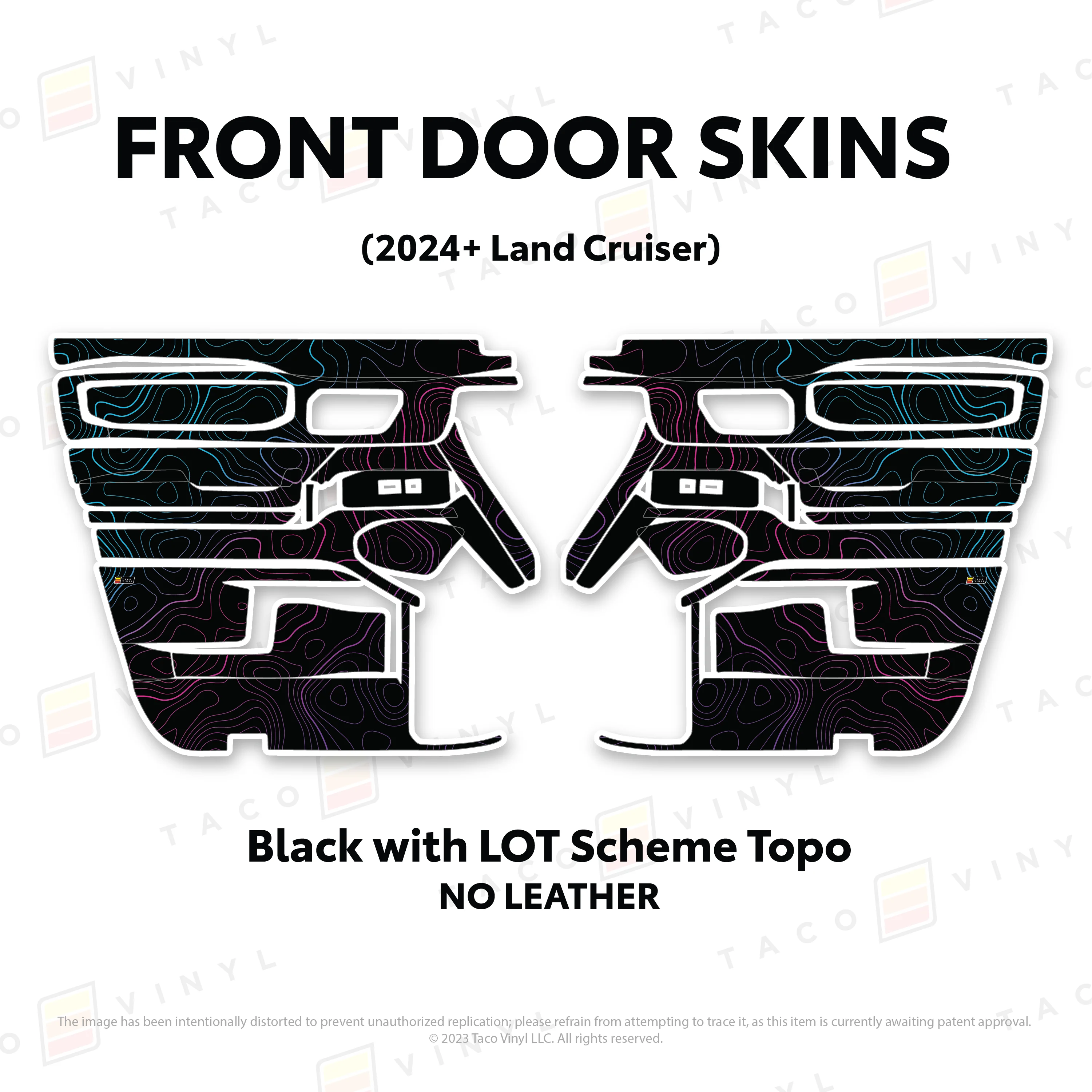 Taco Vinyl Door Skins for Land Cruiser 250 (2024-2026) - Image 88