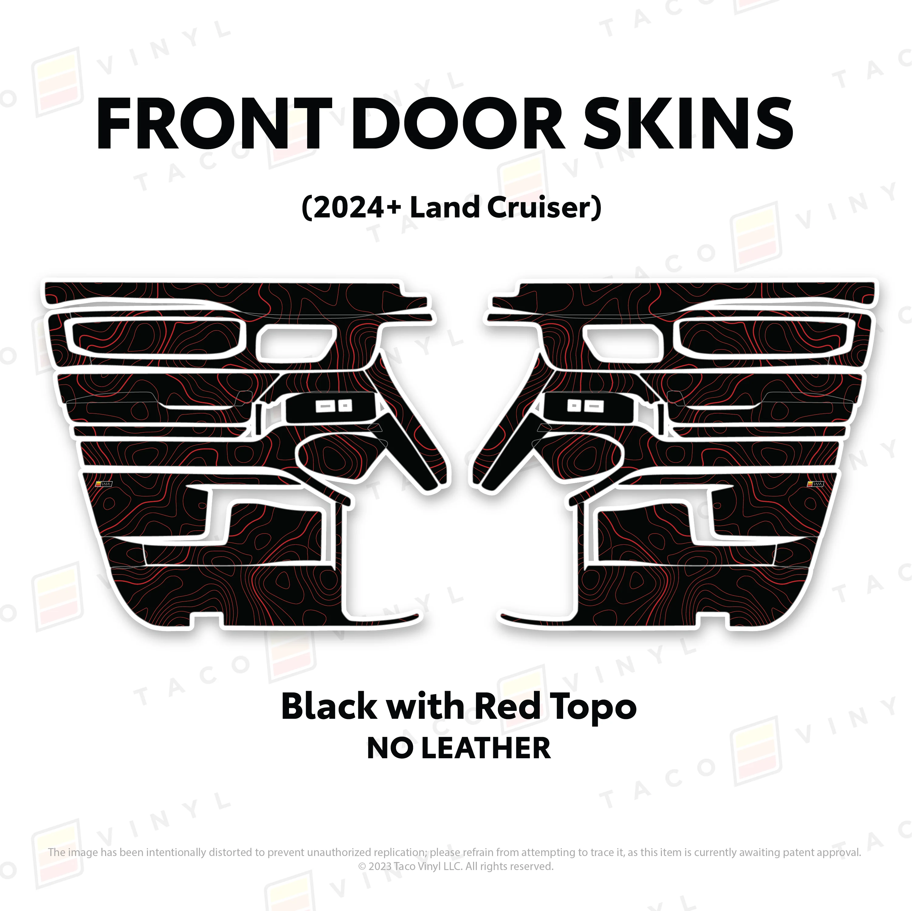 Taco Vinyl Door Skins for Land Cruiser 250 (2024-2026) - Image 90
