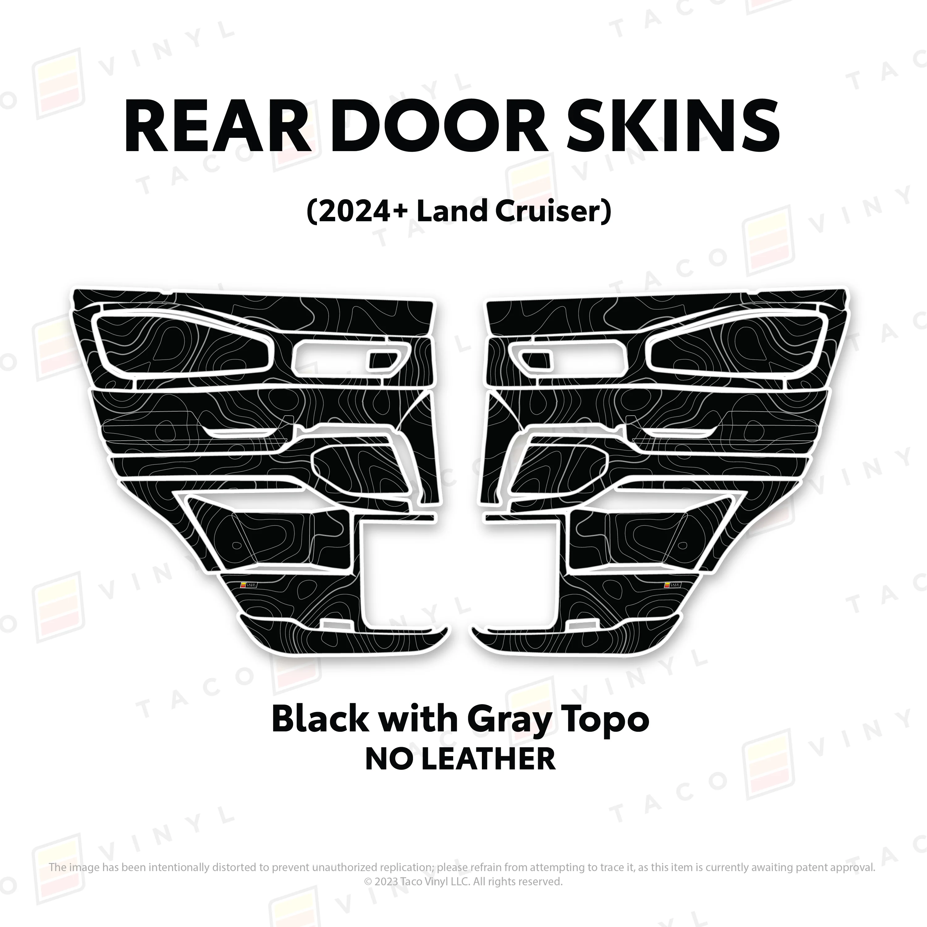 Taco Vinyl Door Skins for Land Cruiser 250 (2024-2026) - Image 94