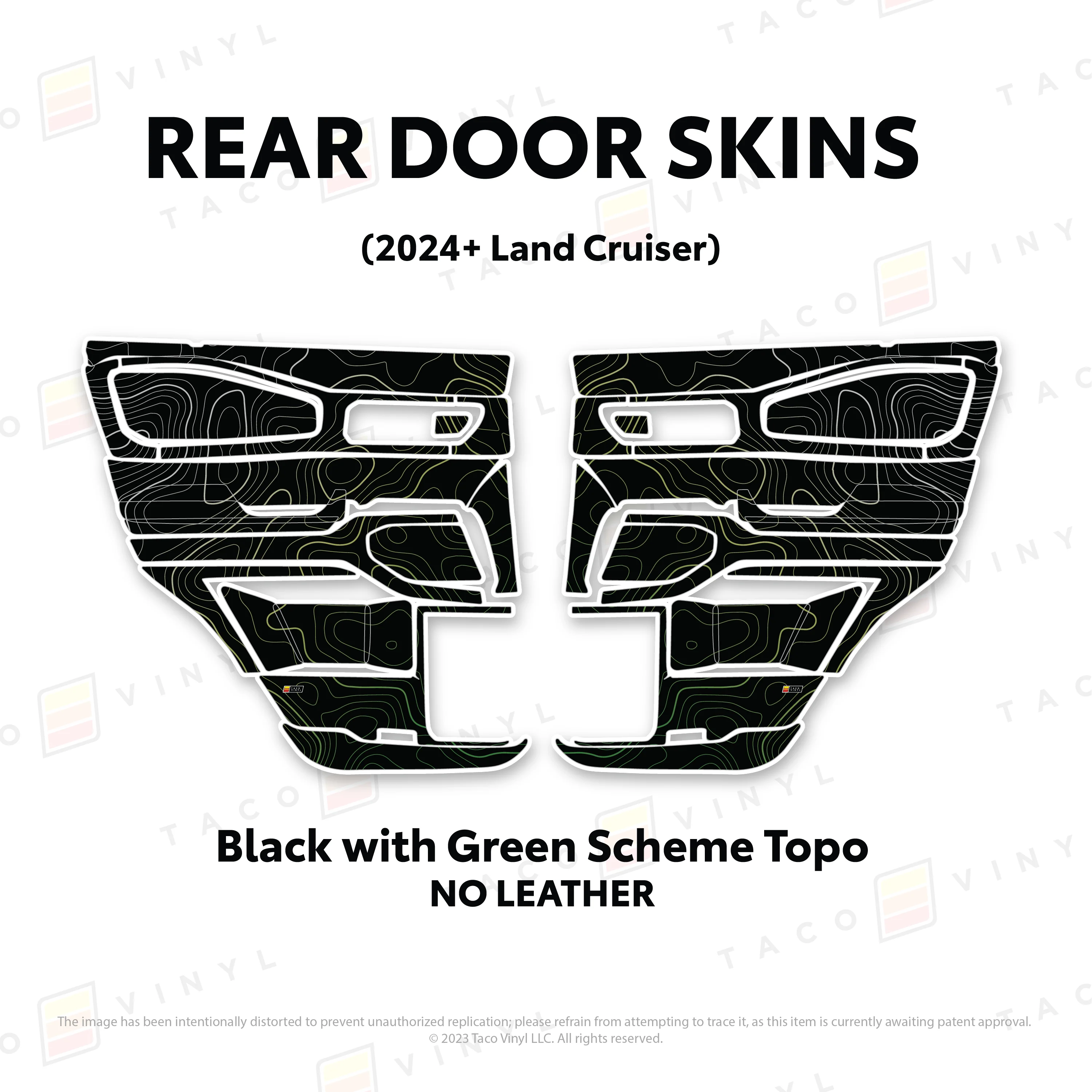 Taco Vinyl Door Skins for Land Cruiser 250 (2024-2026) - Image 95
