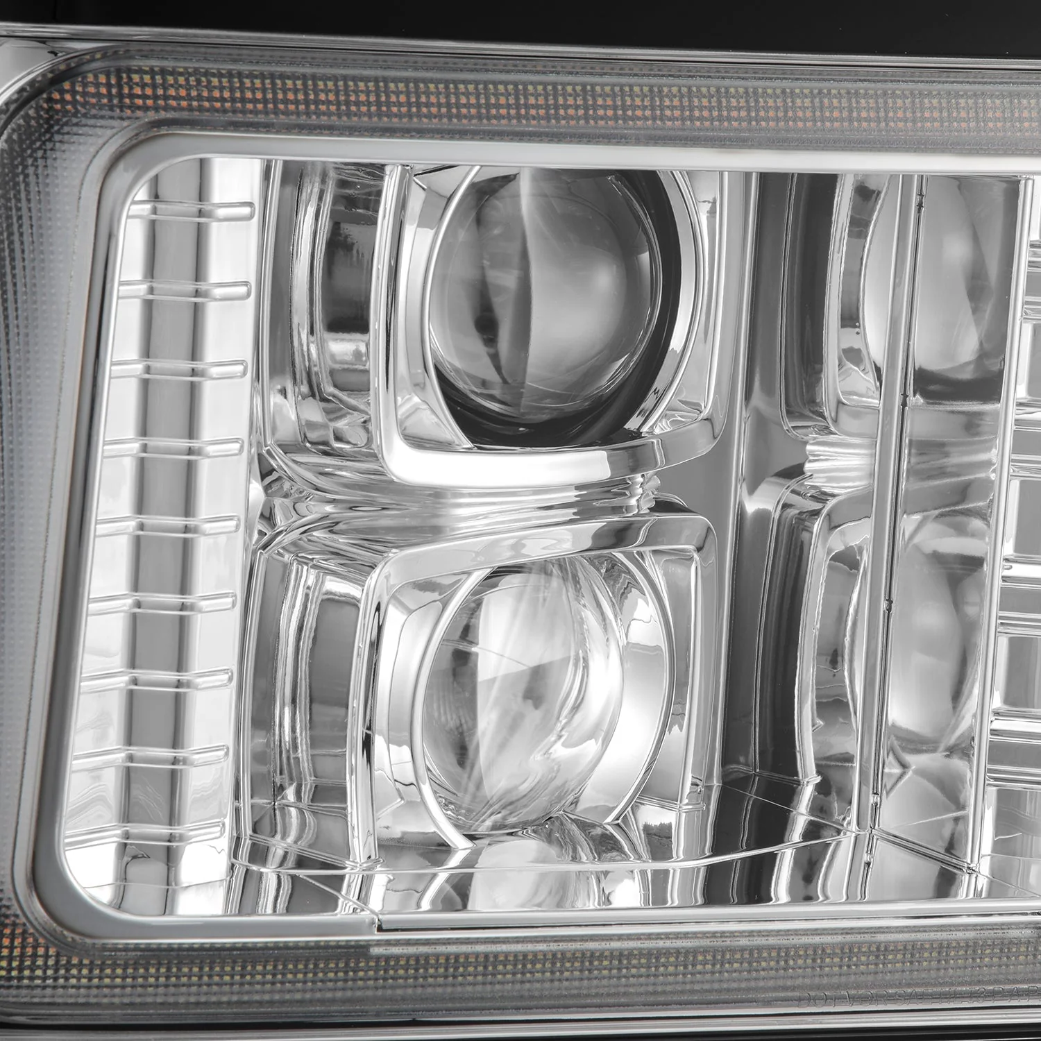 AlphaRex LUXX-Series LED Projector Chrome Headlights for Ford F-Series (1992-1996) & Bronco (1992-1996) - Image 11