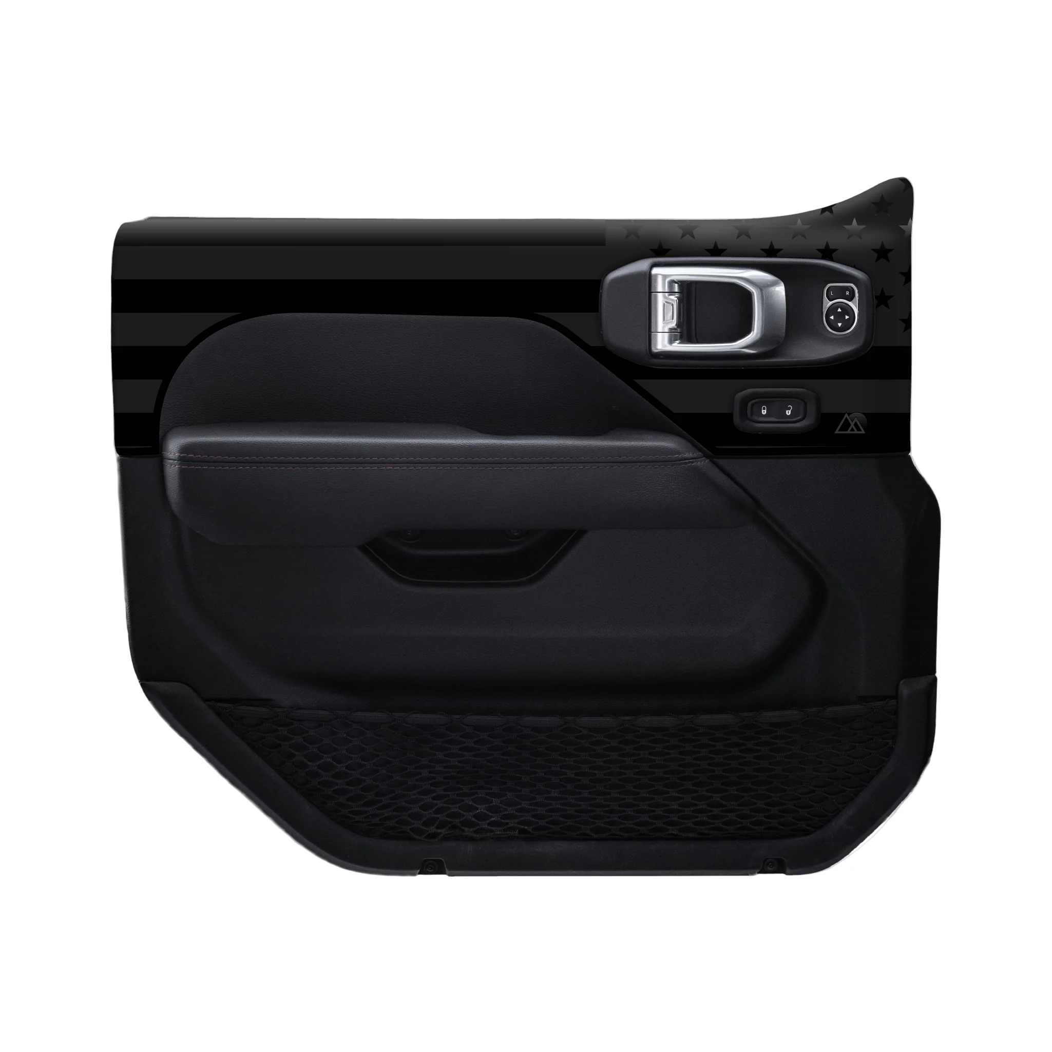 Adventure Life USA Door Skins Black Flag for Gladiator JT (2020-2025) - Image 5