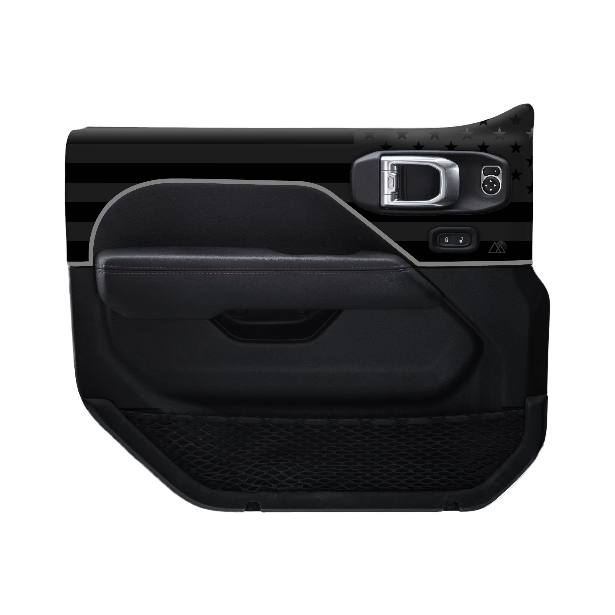 Adventure Life USA Door Skins Black Flag for Gladiator JT (2020-2025) - Image 6