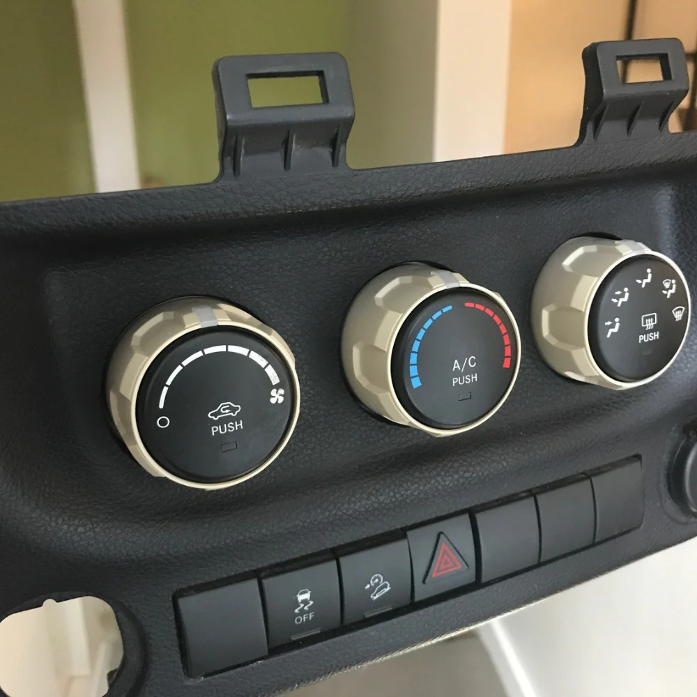 AJT Climate Knobs for Jeep Wrangler JK (2011-2018) - Image 15