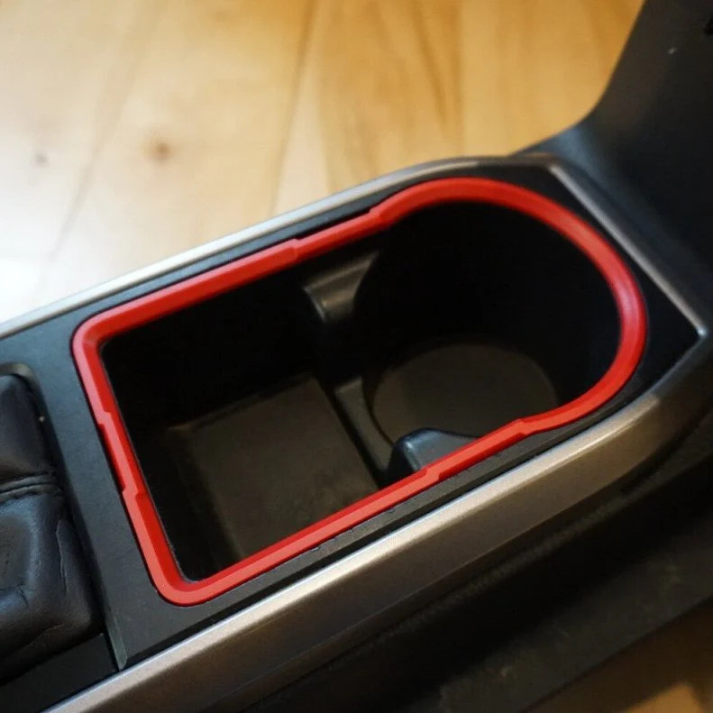 AJT Design Cup Holder Trim Ring for Tacoma (2016-2023) - Image 5