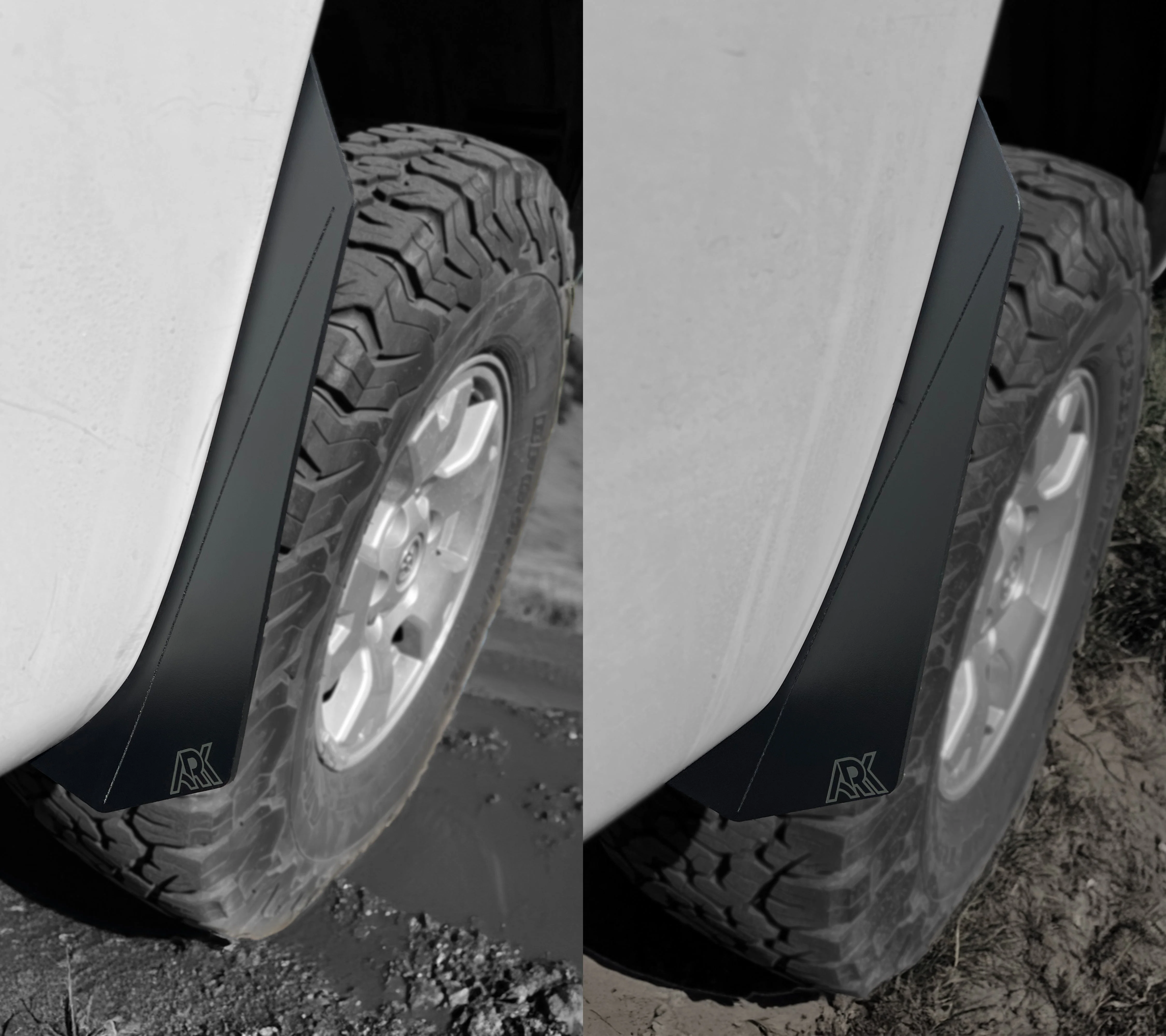 Ark TriXpoly Splash Guards & Micros for Tacoma (2005-2015) - Image 10