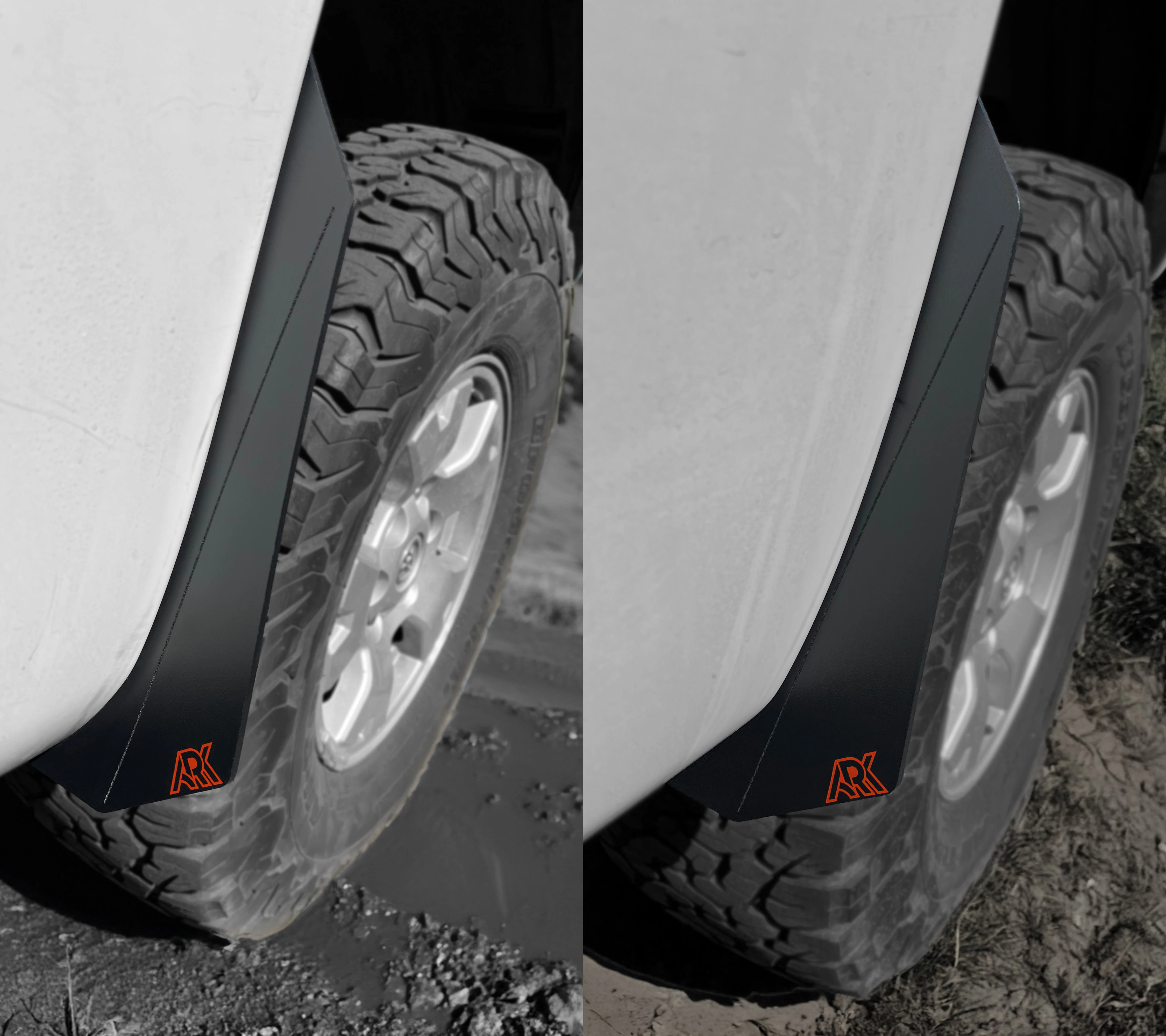 Ark TriXpoly Splash Guards & Micros for Tacoma (2005-2015) - Image 11