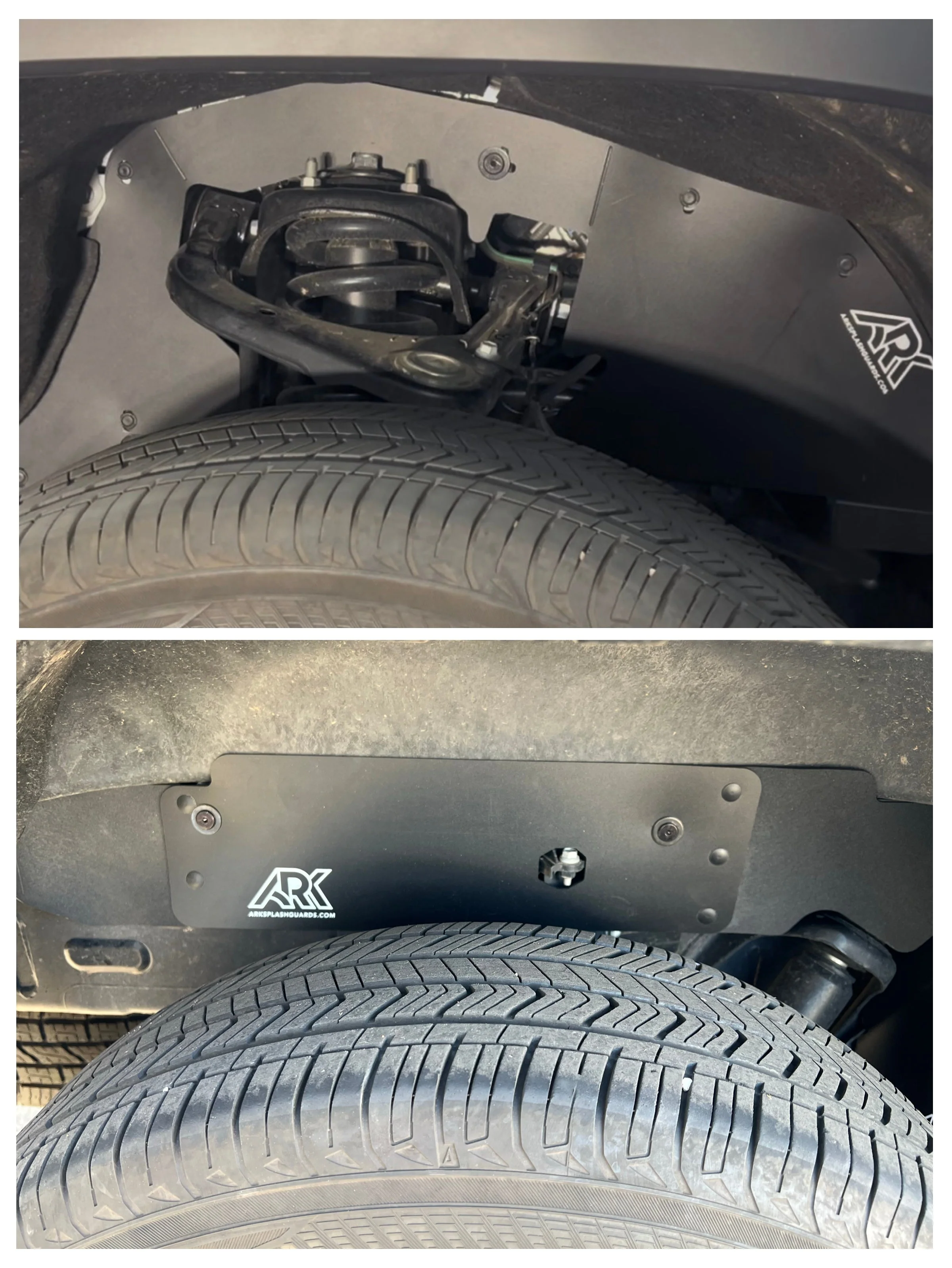 Ark TriXPoly Splash Guards, Mud Flap & Fuel Line Protection Bundle for Toyota Tundra (2022-2026) - Image 7