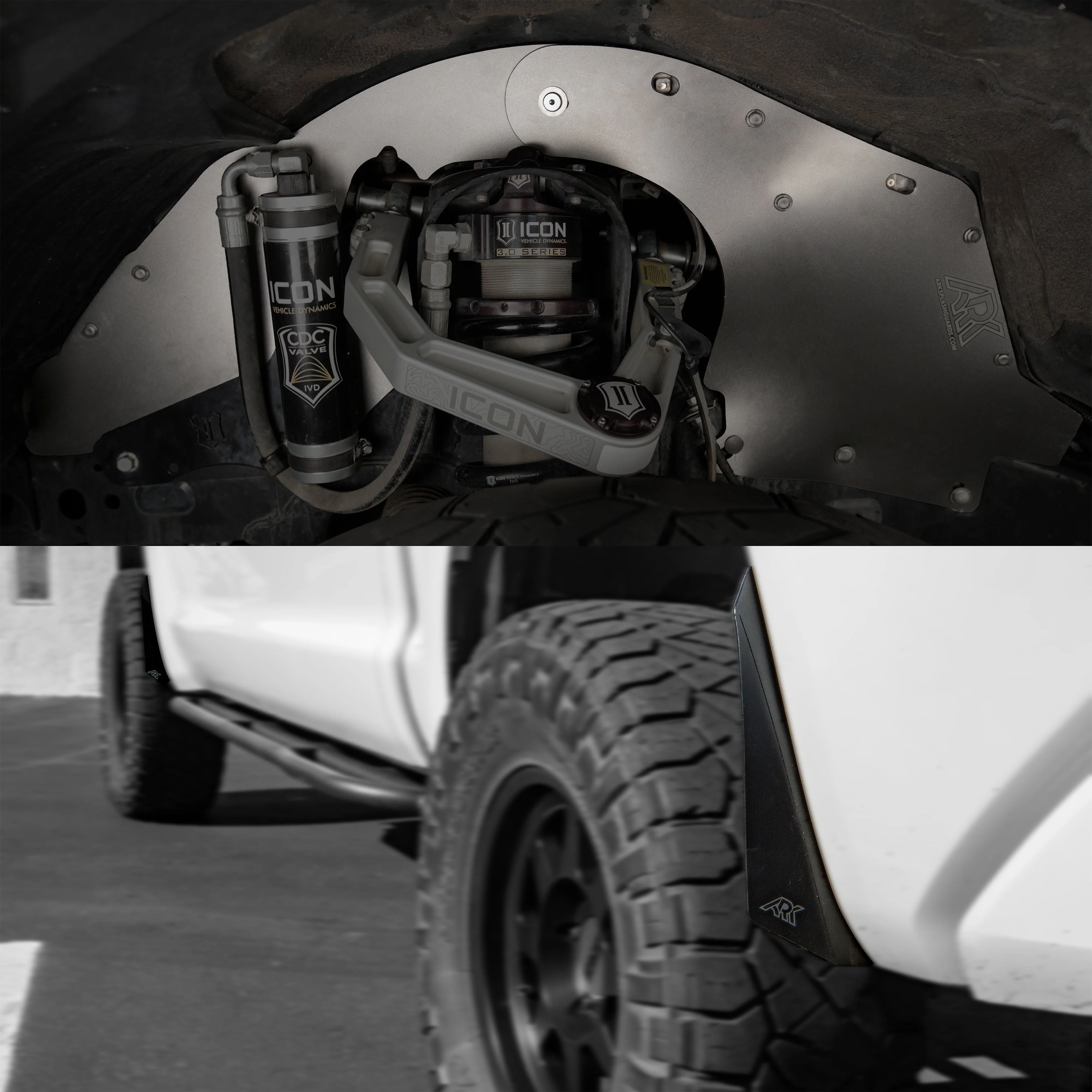 Ark TriXpoly Splash Guards & Mudflap Micros for Tundra (2007-2021) - Image 37