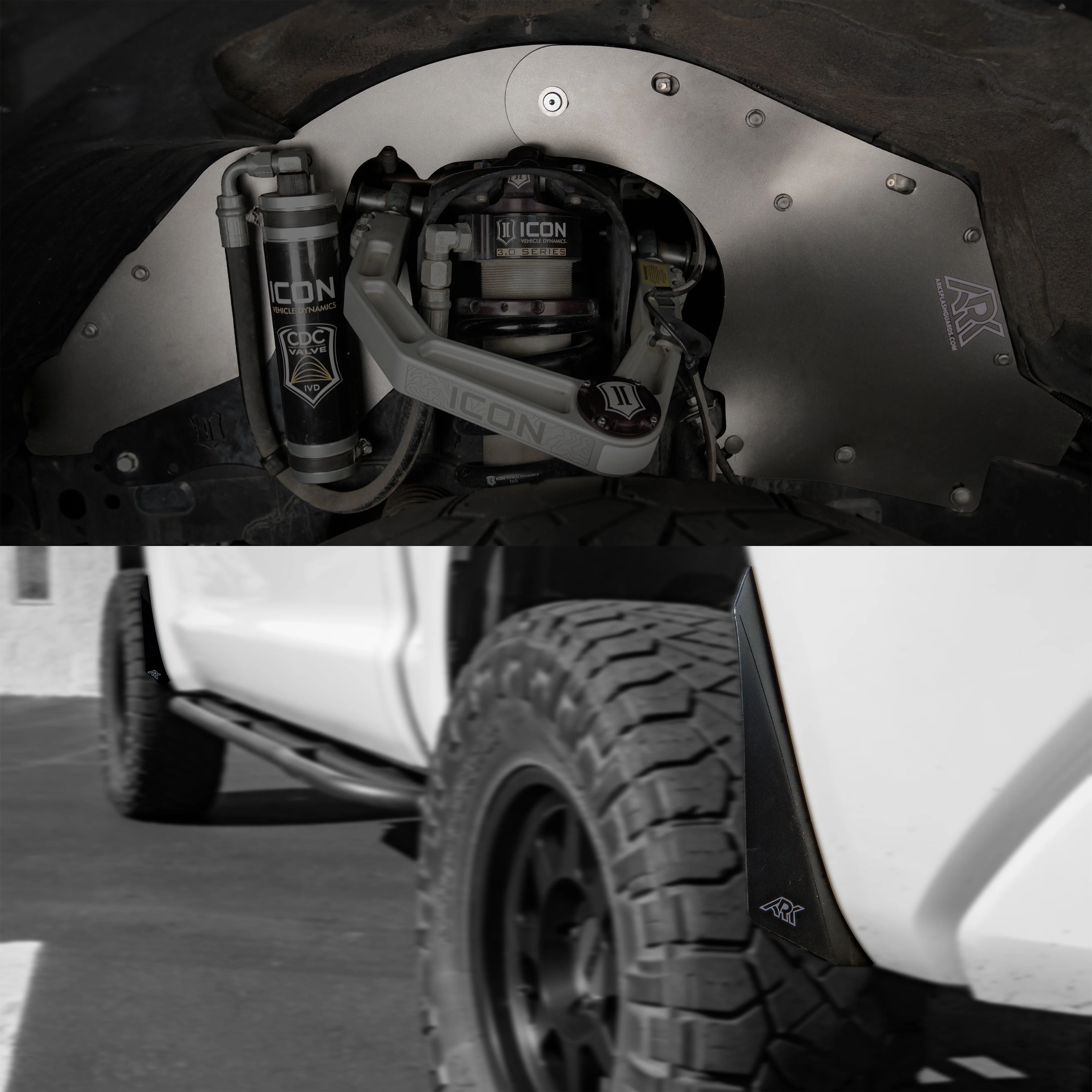 Ark TriXpoly Splash Guards & Mudflap Micros for Tundra (2007-2021) - Image 38