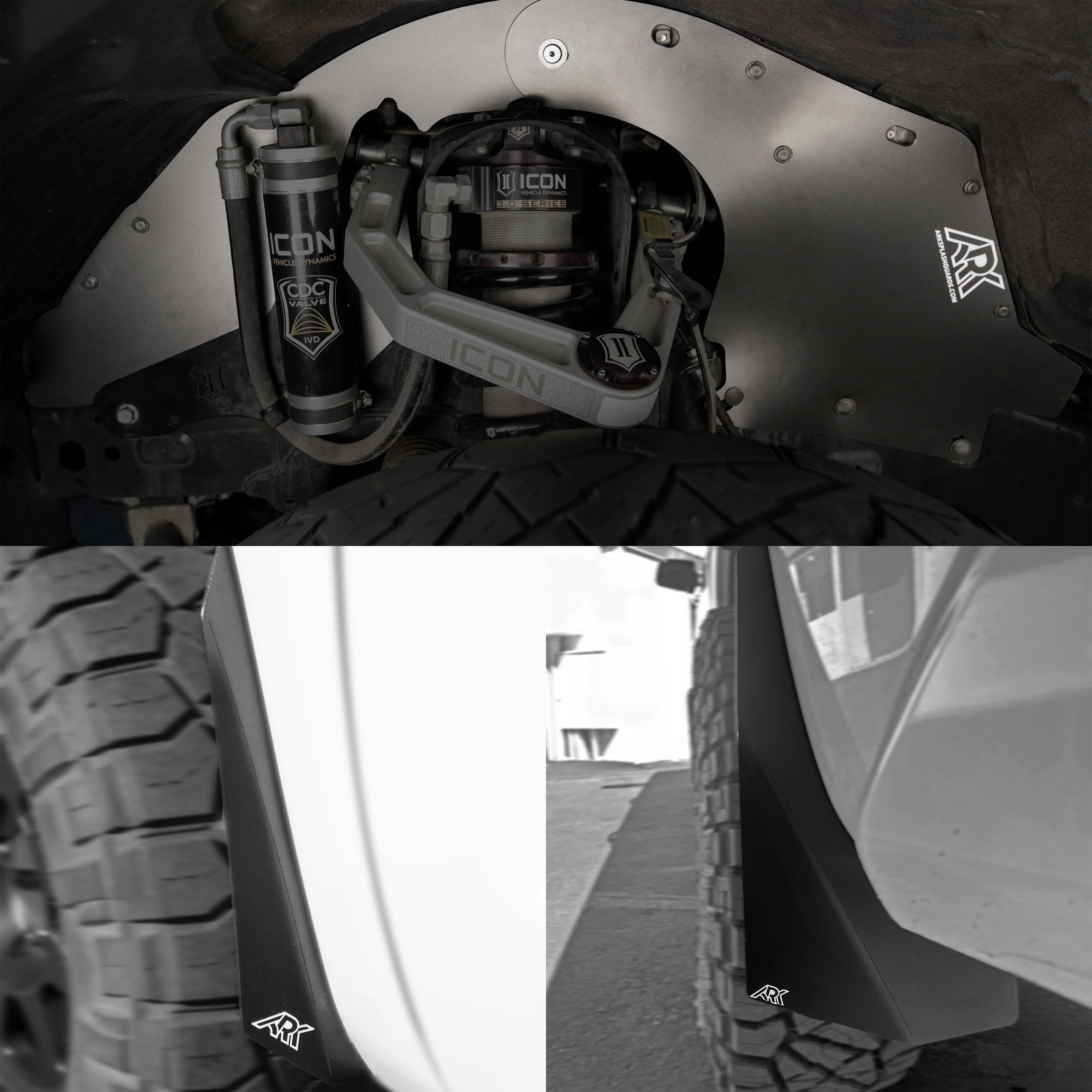 Ark TriXpoly Splash Guards & Mudflap Micros for Tundra (2007-2021) - Image 47
