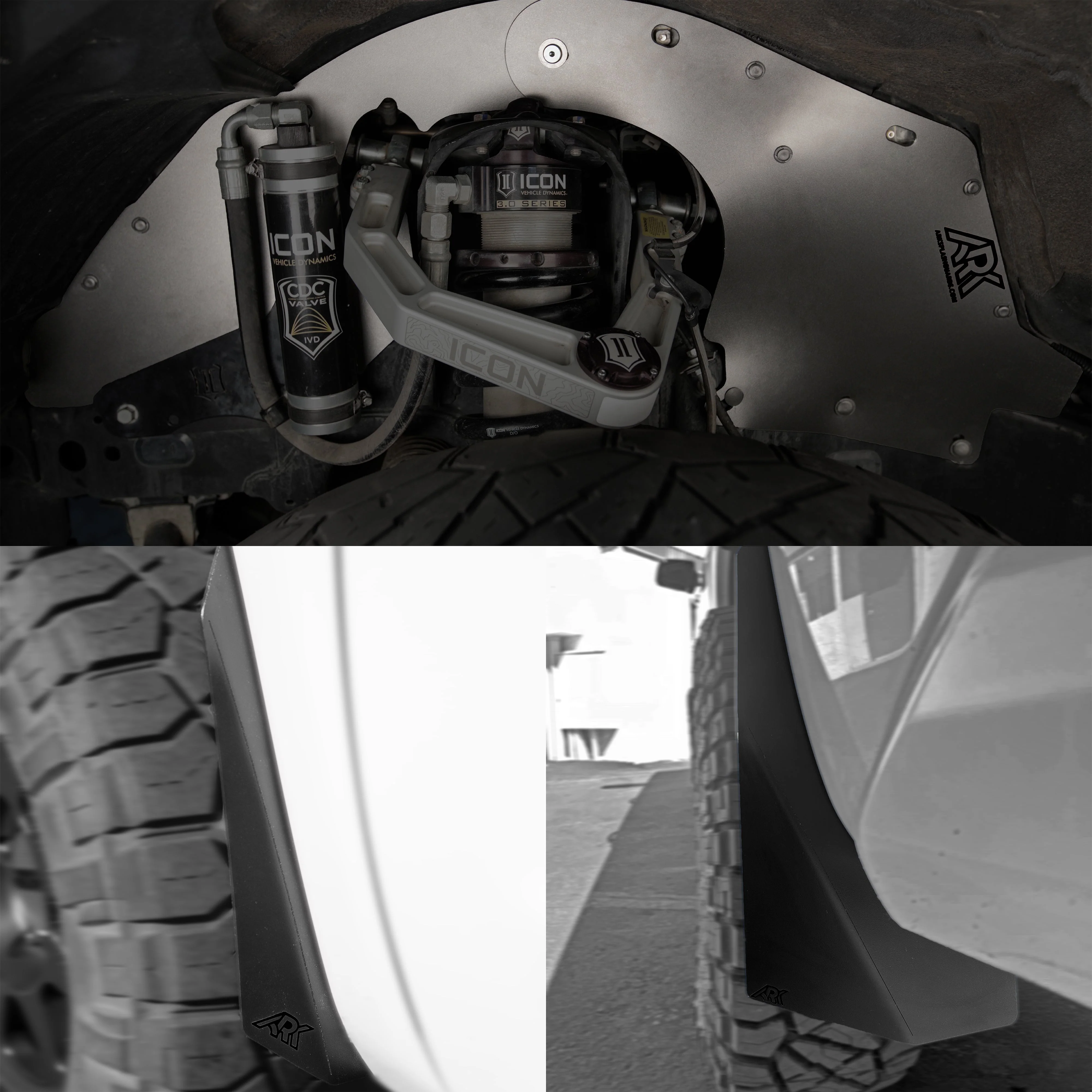Ark TriXpoly Splash Guards & Mudflap Micros for Tundra (2007-2021) - Image 54