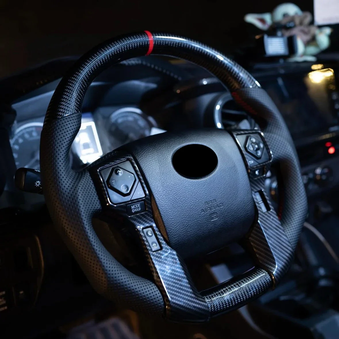 Aspire Carbon Fiber Steering Wheel for Tacoma/Tundra/4Runner - Image 4