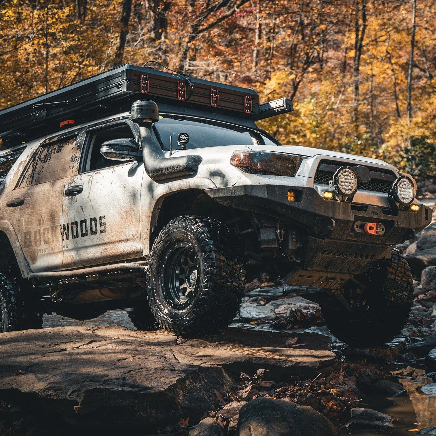 Backwoods Adventure Mods Hi-Lite Overland Front Bumper with No Bull Bar for 4Runner (2010-2024) - Image 10