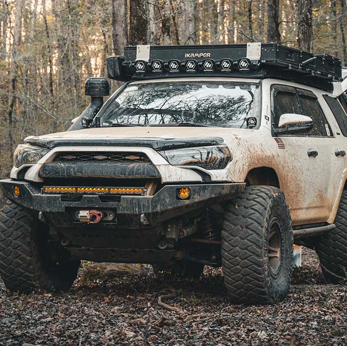 Backwoods Adventure Mods Hi-Lite Overland Front Bumper with No Bull Bar for 4Runner (2010-2024) - Image 5