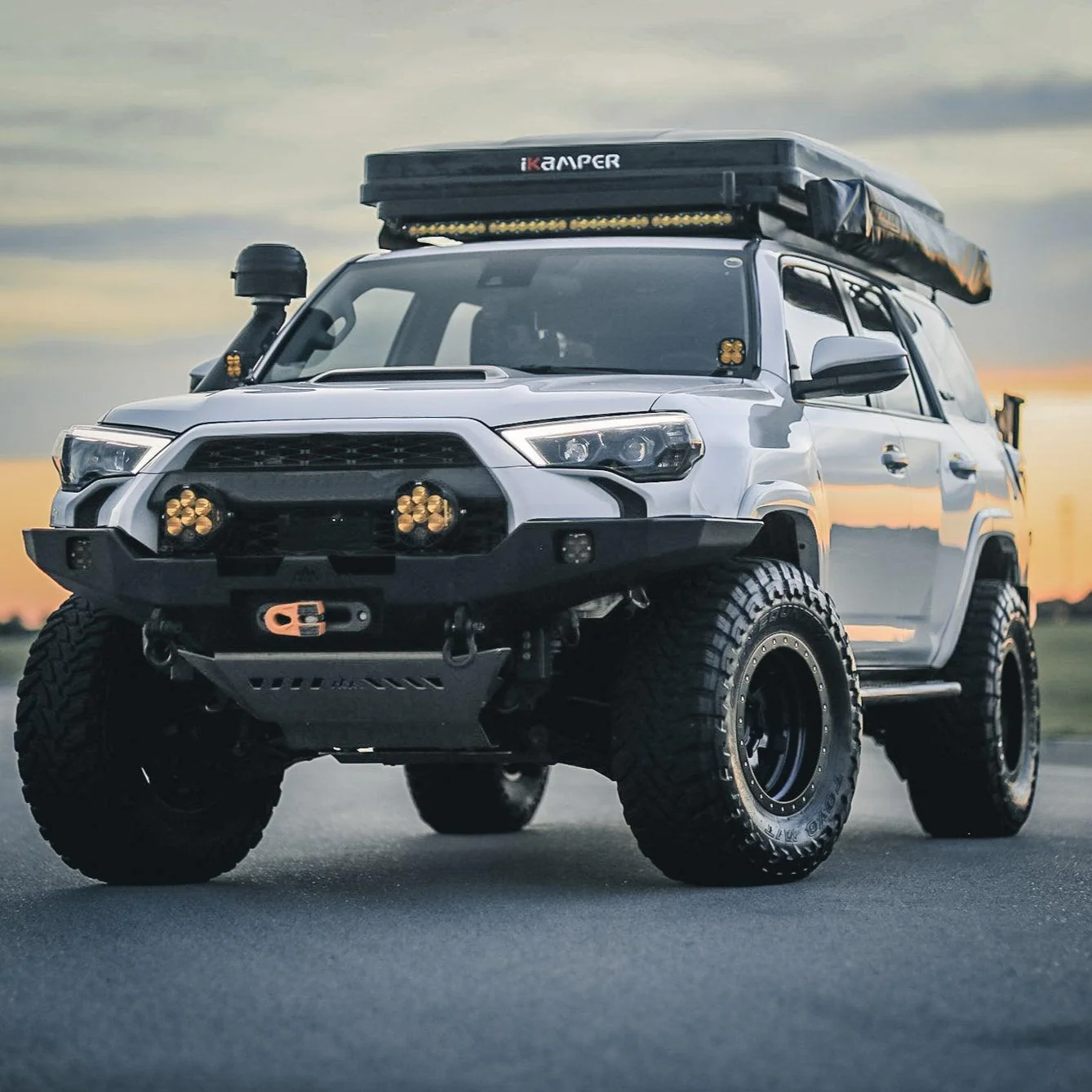 Backwoods Adventure Mods Hi-Lite Overland Front Bumper with No Bull Bar for 4Runner (2010-2024) - Image 7