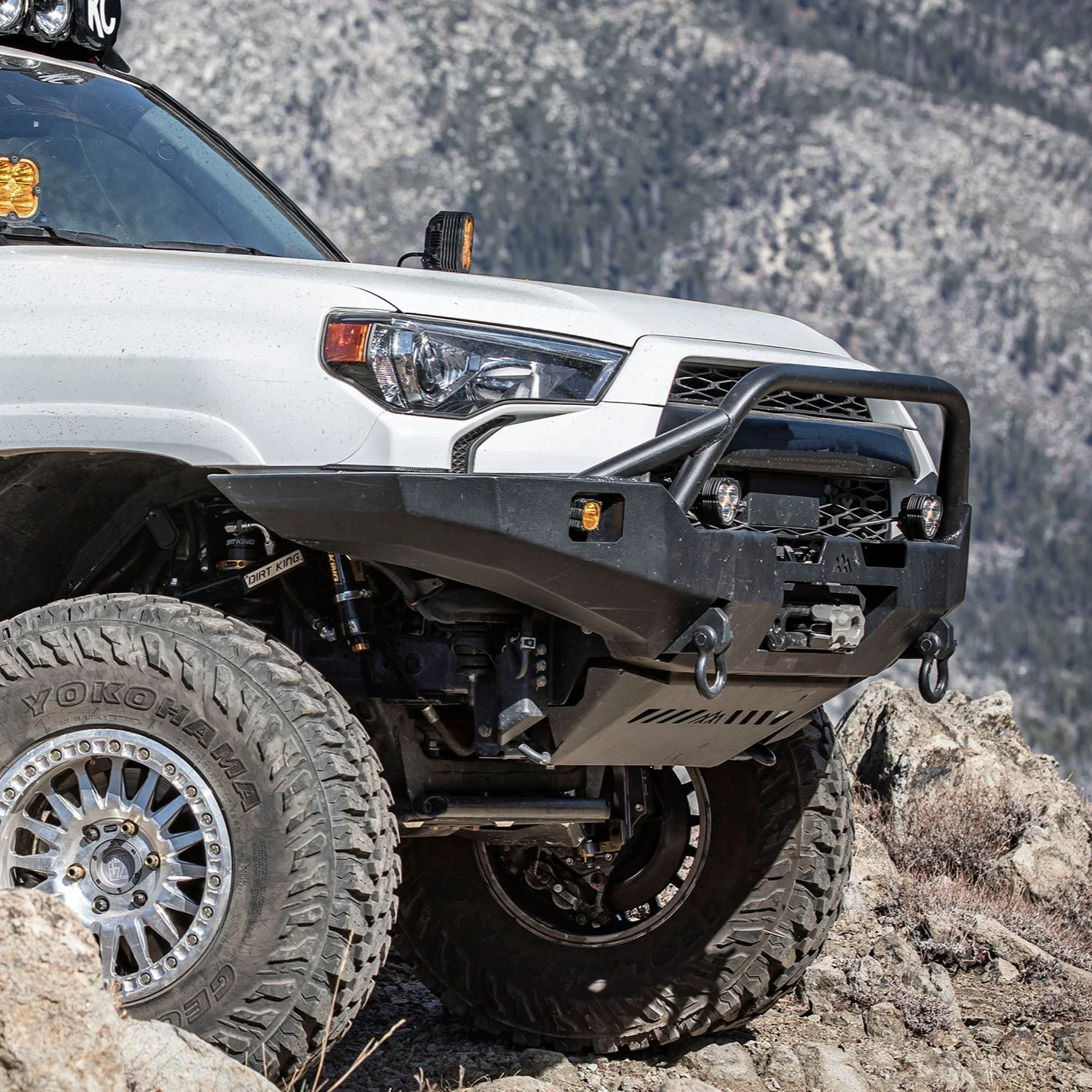 Backwoods Adventure Mods Hi-Lite Overland Front Bumper with PreRunner Bull Bar for 4Runner (2010-2024) - Image 12
