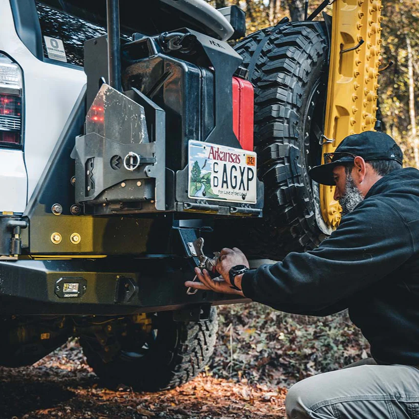 Backwoods Adventure Mods Jerry's Can Holder Dual Universal Jerry Can Carrier - Image 13