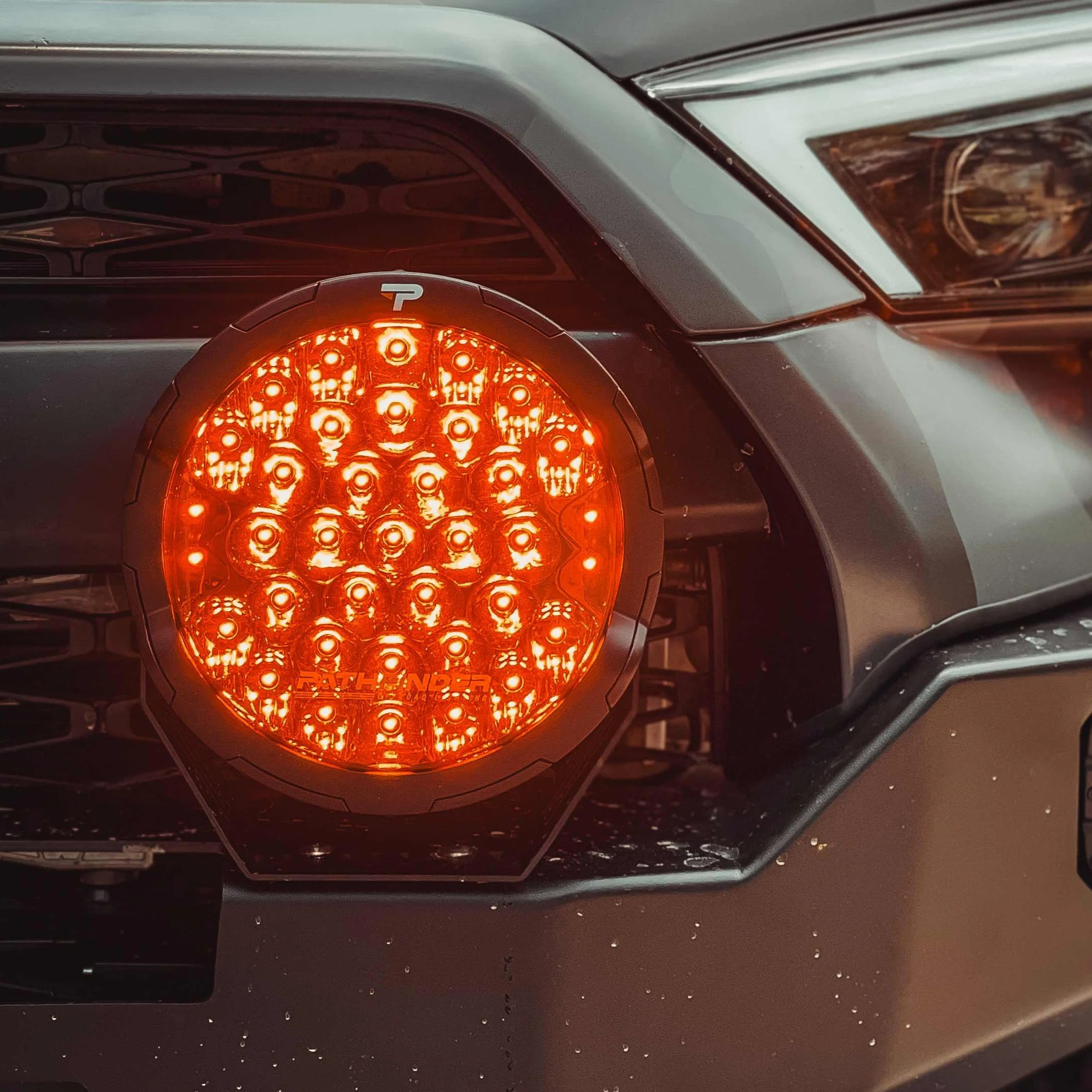 Backwoods Adventure Mods True Amber PROWLR 9" LED Driving Light - Image 3