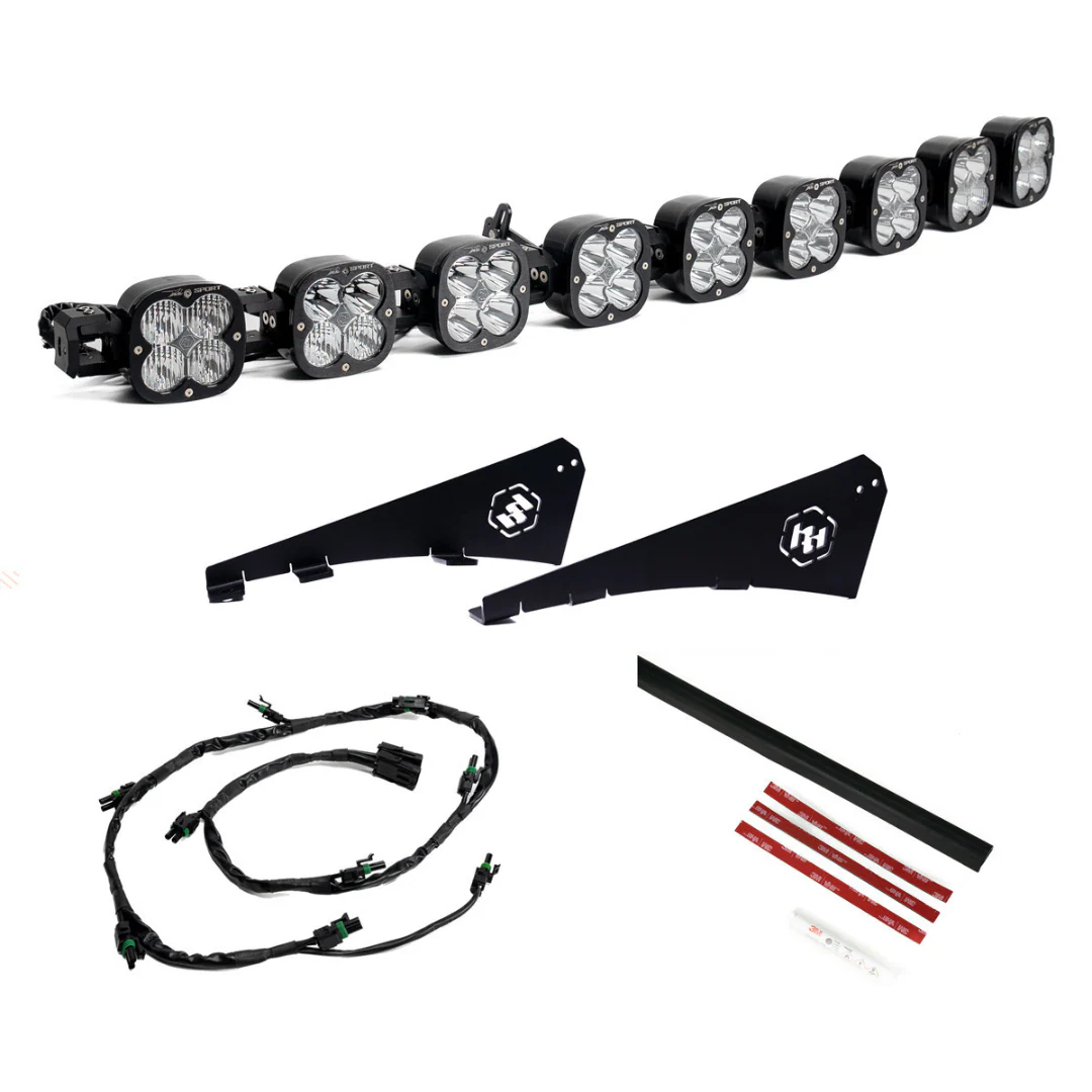 Baja Designs 9XL Linkable Roof Bar Kit for  Tundra (2022-2025) - Image 5