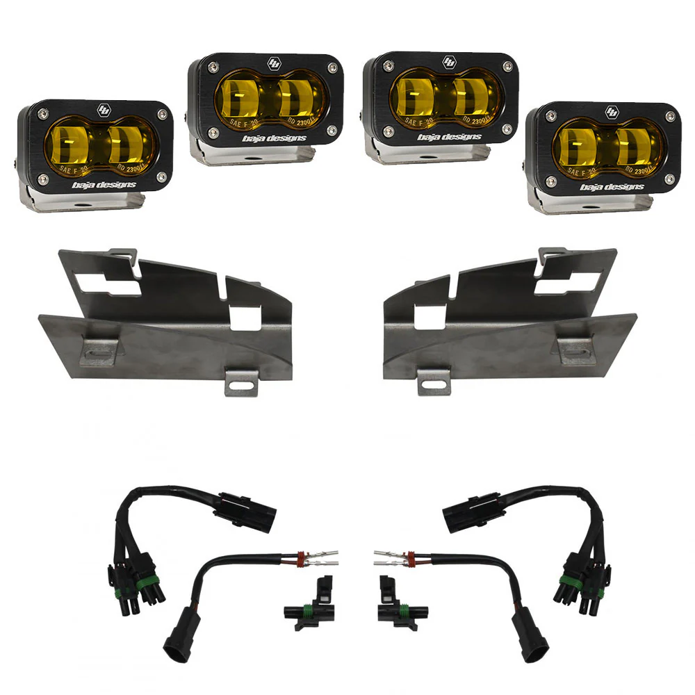 Baja Designs Dual S2 SAE Fog Pocket Light Kit for Ram 1500 Rebel (2019-2024) - Image 4
