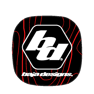 StickerFab Topography (Topo) Light Cover Overlays for Baja Designs Squadron - Image 6