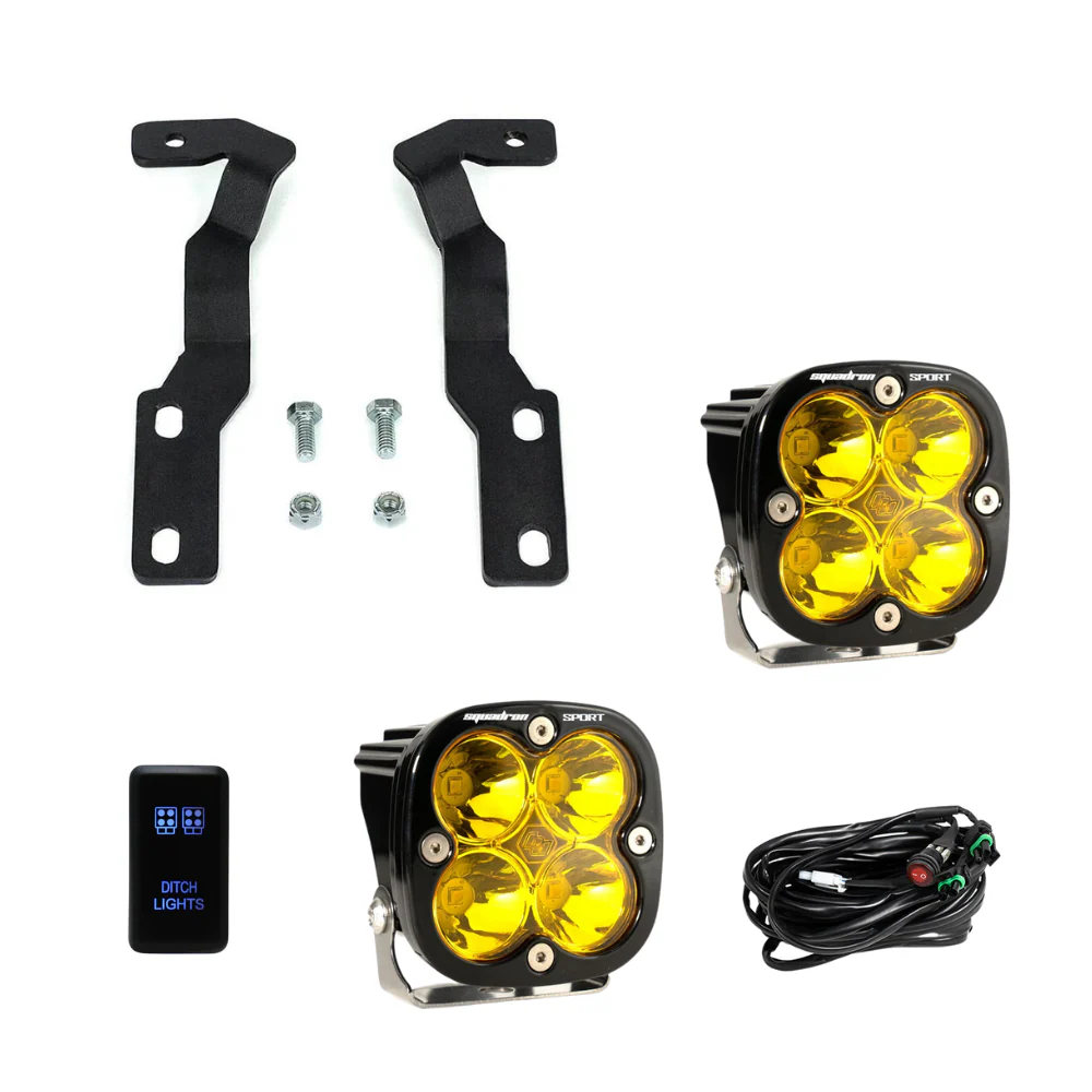 Baja Designs Squadron Sport Ditch Light Kit for Tacoma (2016-2023) - Image 12